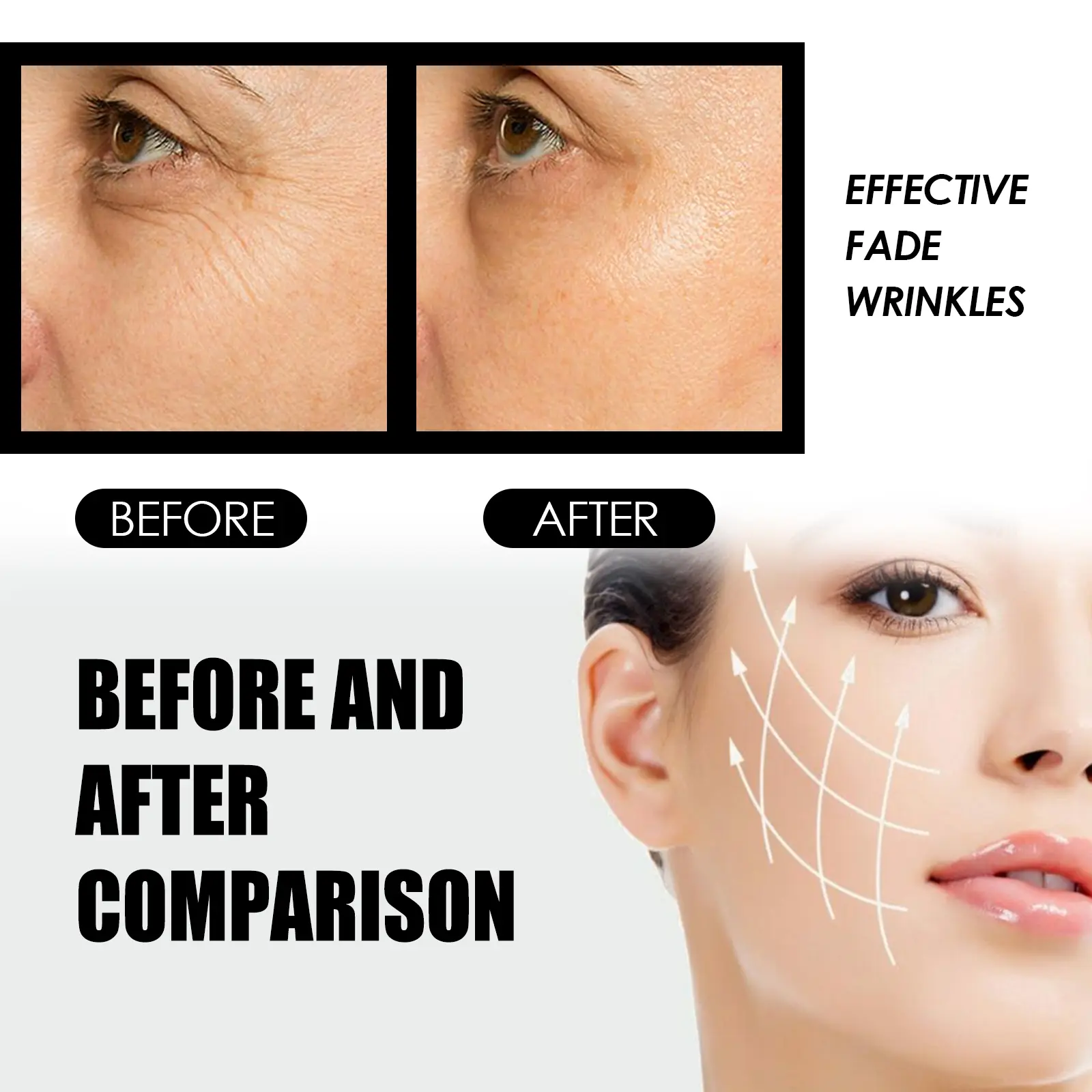 Eye Cream for Dark Circles, Puffiness & Wrinkles - West&Month 9 instant eye tightener moisture nourish repair dark West Month 410 6392