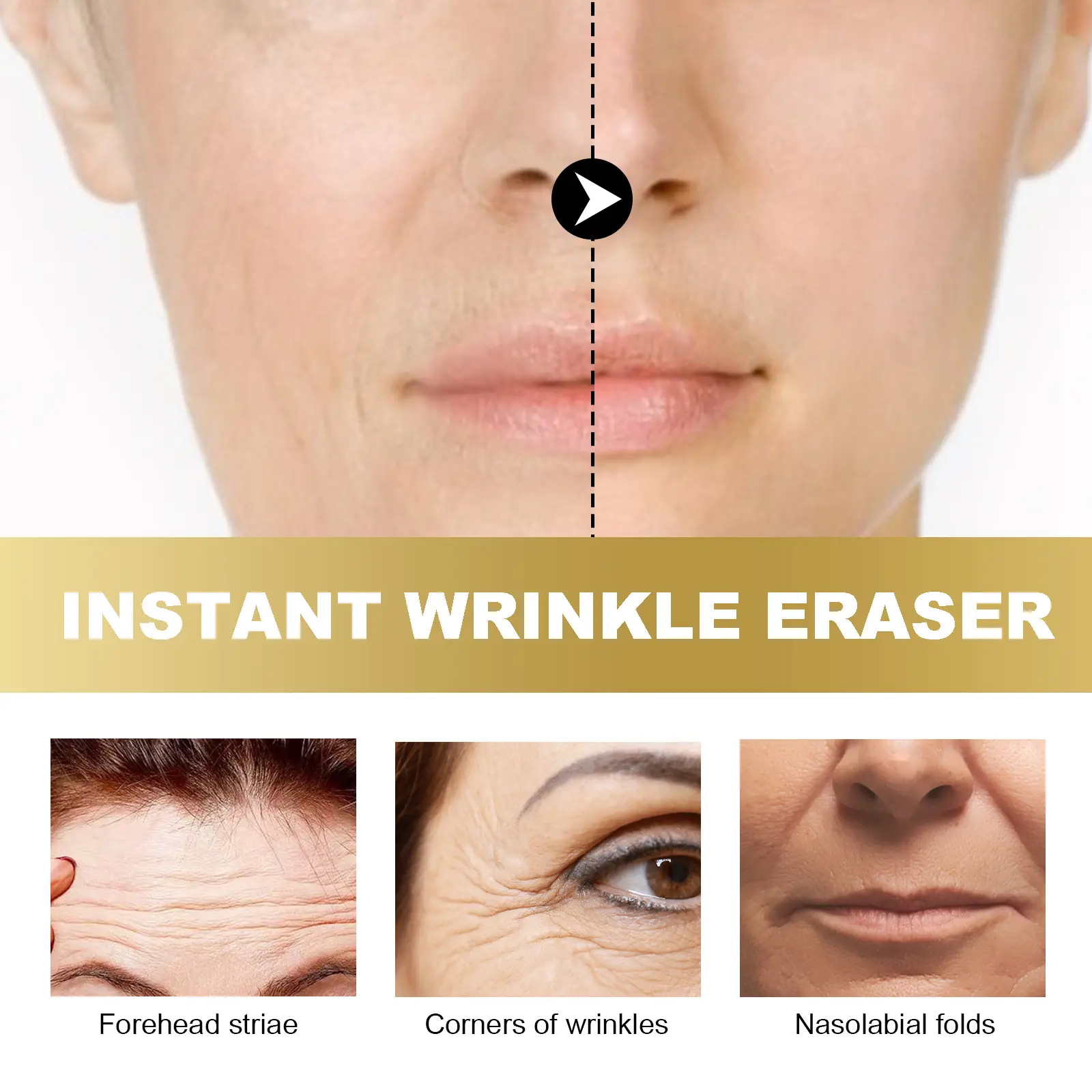 Facial Wrinkle Cream for Firming & Moisturizing - West&Month 5 instant wrinkle eraser fade moisturize firm West Month 197 3566
