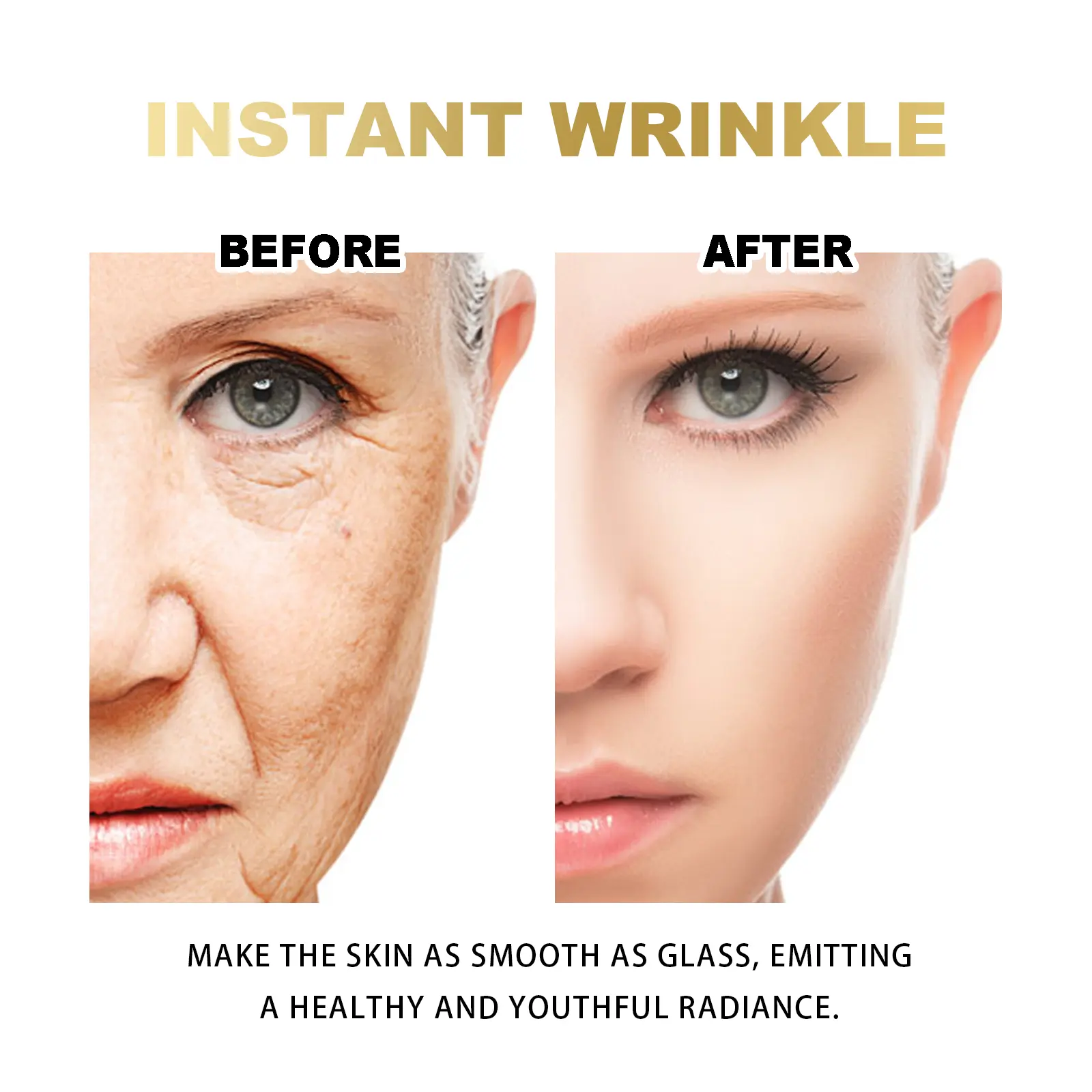 Facial Wrinkle Cream for Firming & Moisturizing - West&Month 8 instant wrinkle eraser fade moisturize firm West Month 197 3569