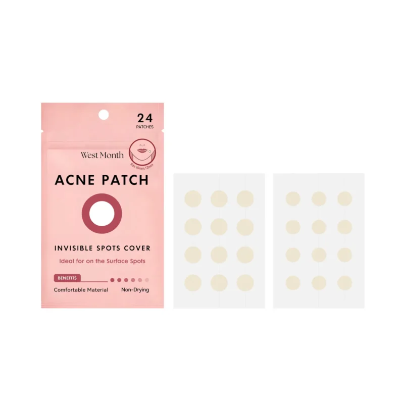 invisible acne patch gentle clean moisturize portable West Month 481 7369