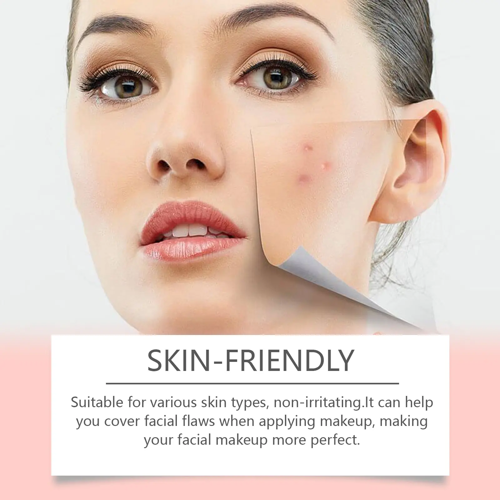 Invisible Acne Patches with Salicylic Acid & Snow Root - West&Month 7 invisible acne patch gentle clean moisturize portable West Month 481 7380