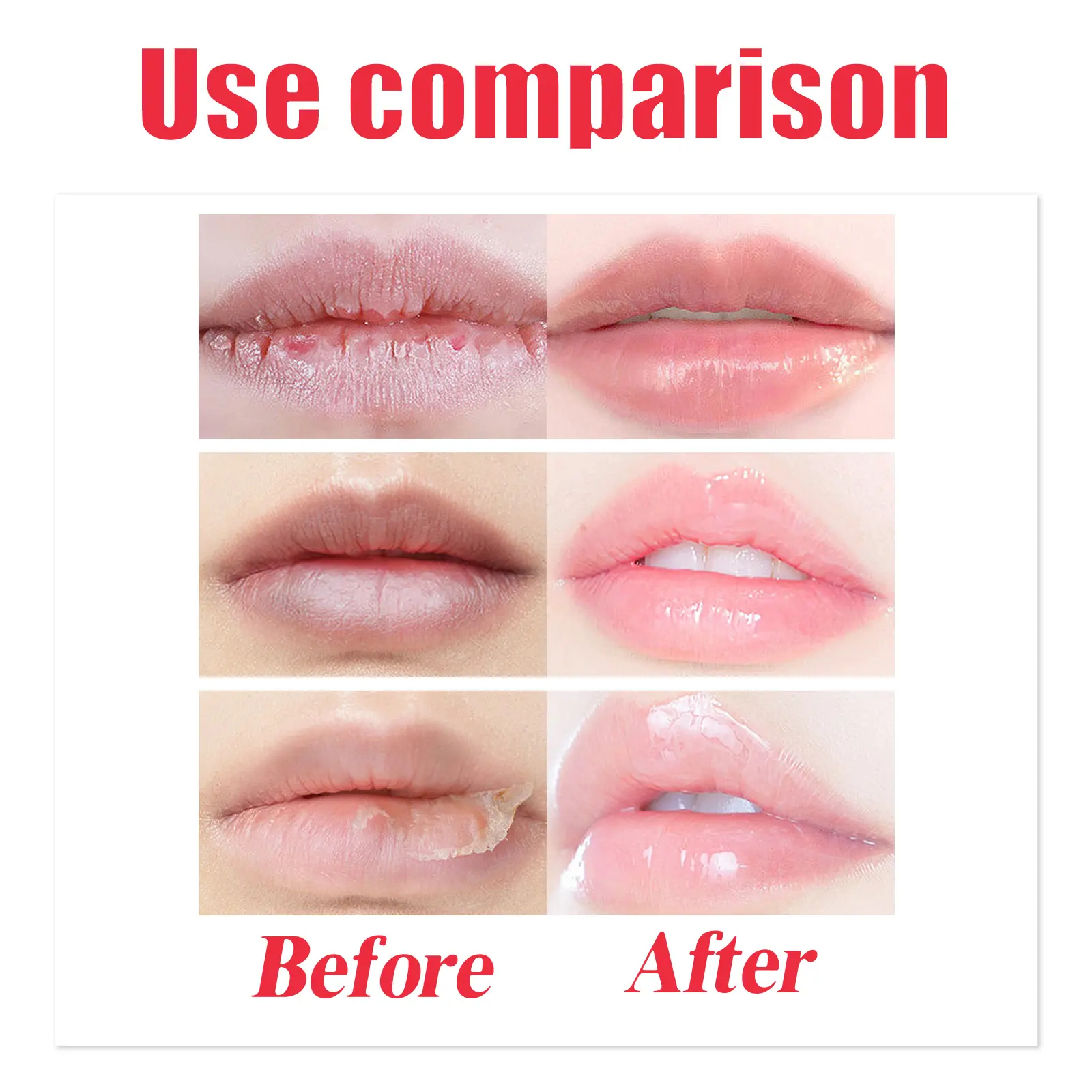 Hydrating Jelly Lip Mask for Night Repair - West&Month 9 jelly lip mask moisturize reduce lip lines West Month 004 11378