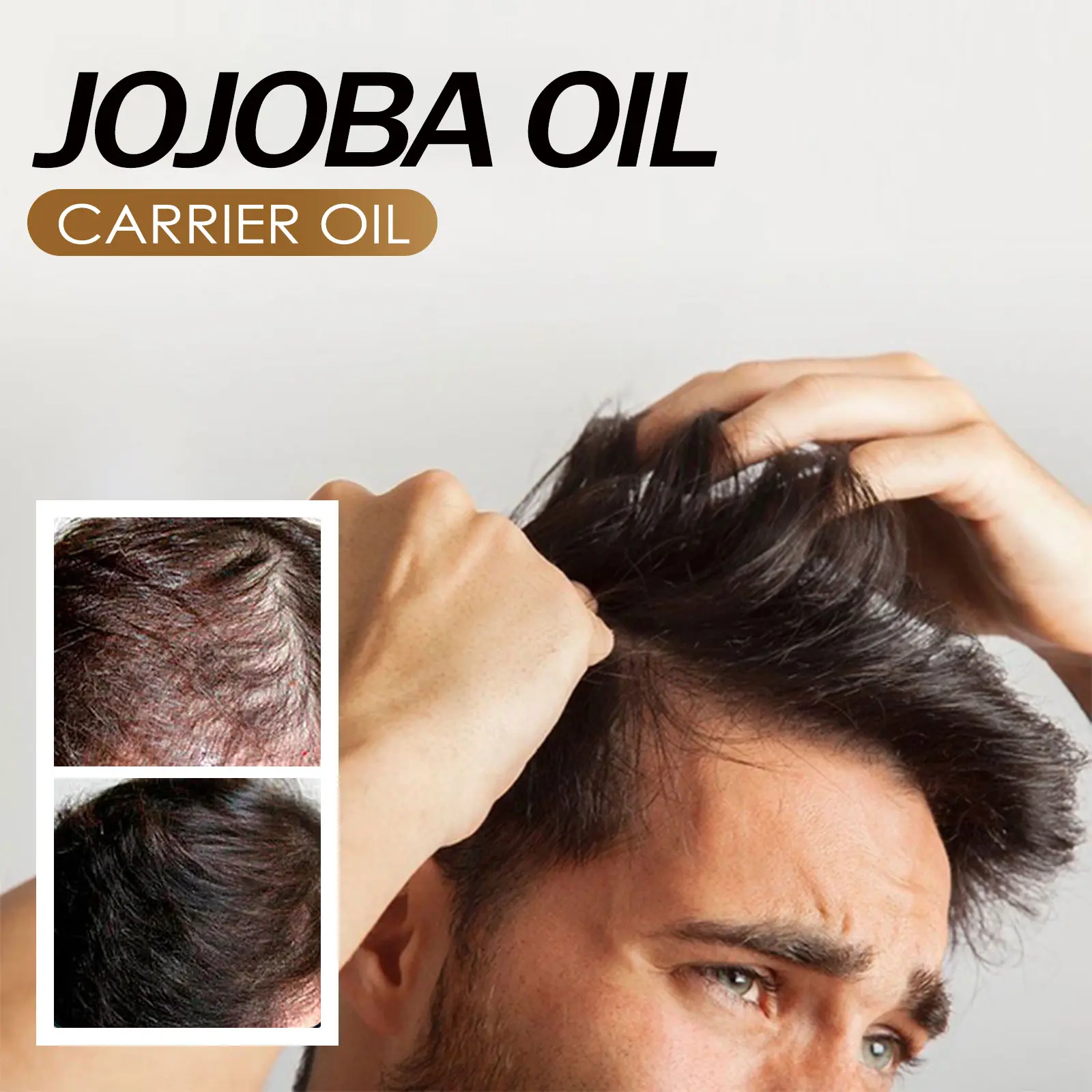 Jojoba Oil Conditioner for Dry Hair & Scalp Moisturizing - West&Month 6 jojoba oil hair conditioner moisturize scalp West Month 130 2741