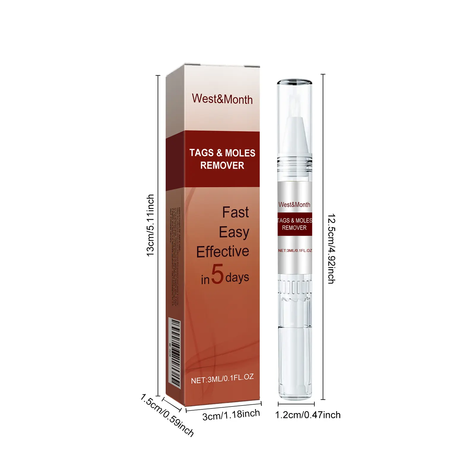 Skin Care Cream Exfoliating Kew Pen West&Month 1 kew pen gentle clean hands feet face West Month 285 4699