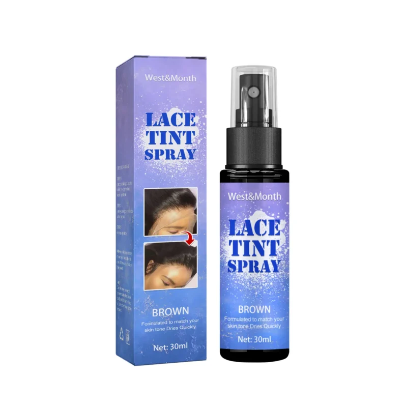 lace wig spray hairline seamless integrate West Month 311 5024