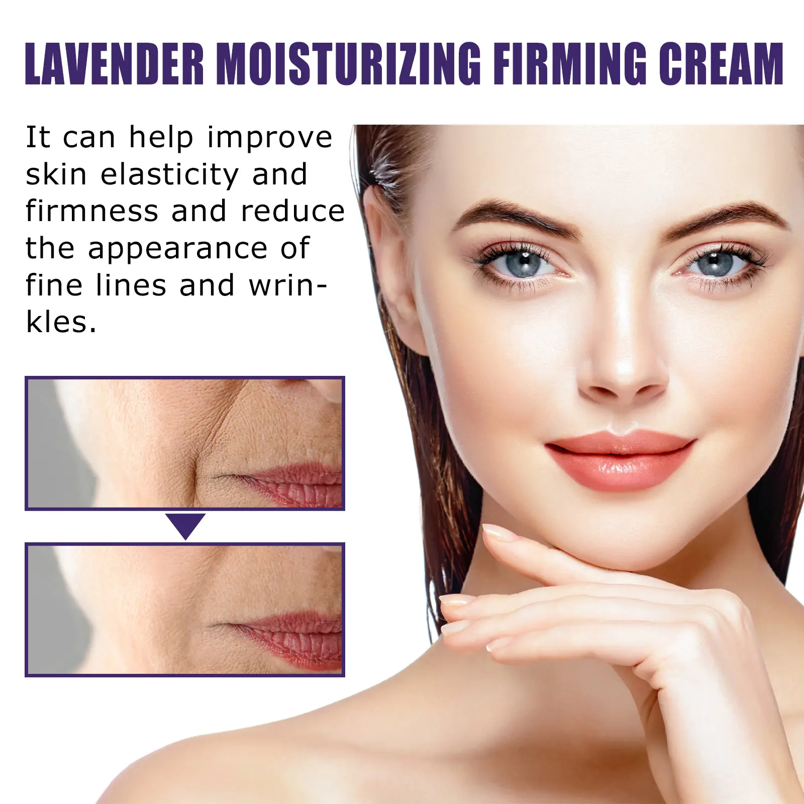 Lavender Firming Cream for Fine Lines & Hydration - West&Month 5 lavender cream moisturize firm reduce lines West Month 282 4659