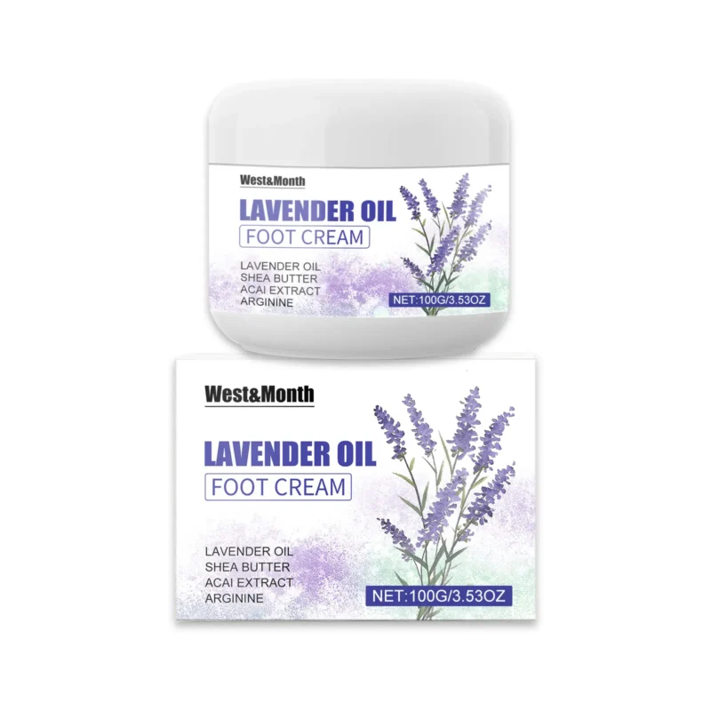lavender foot cream anti freeze crack hydrate West Month 667 9524