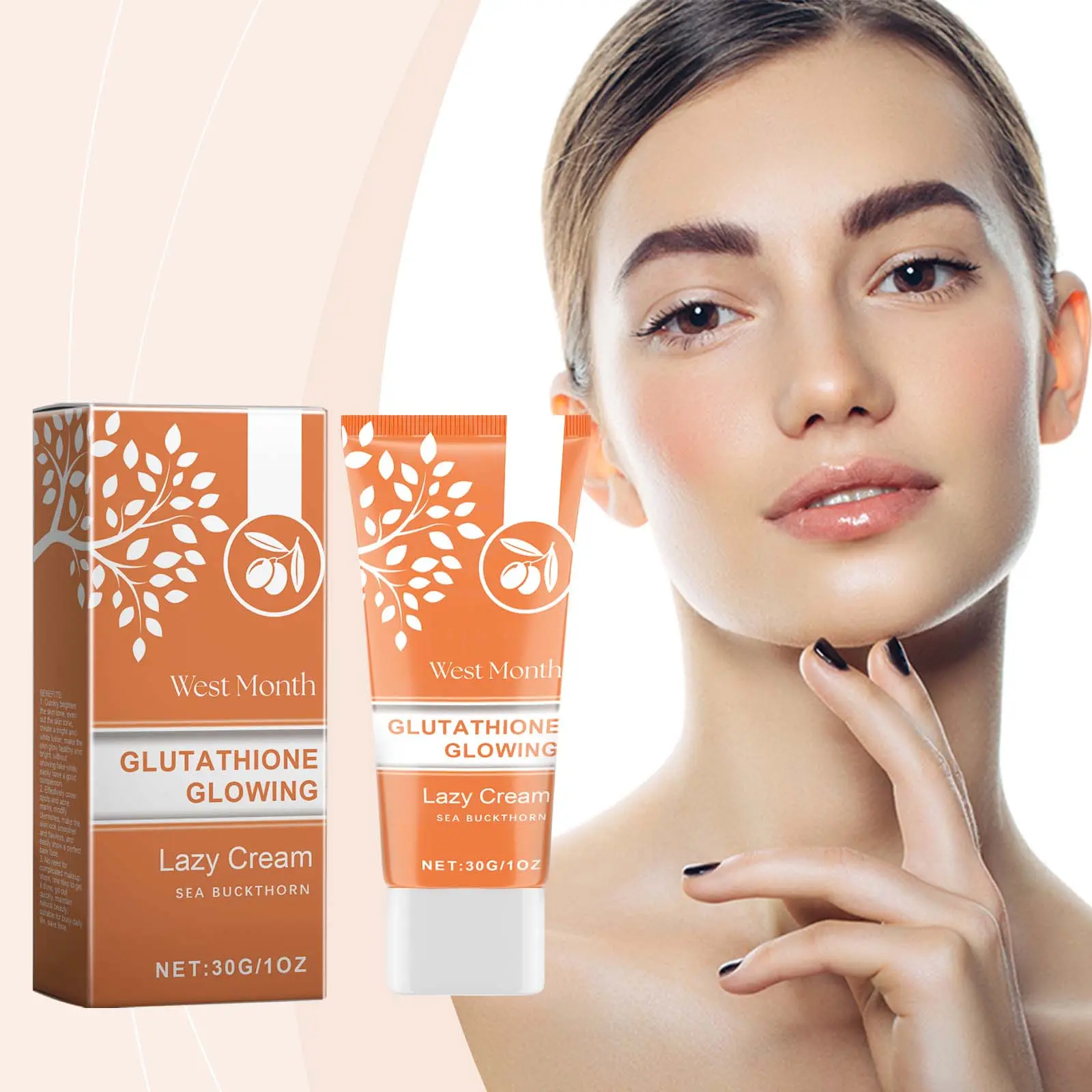 Natural Moisturizing Concealer Face Cream for Radiant Skin - West&Month 2 light natural concealer moisturize refresh lazy West Month 450 6929