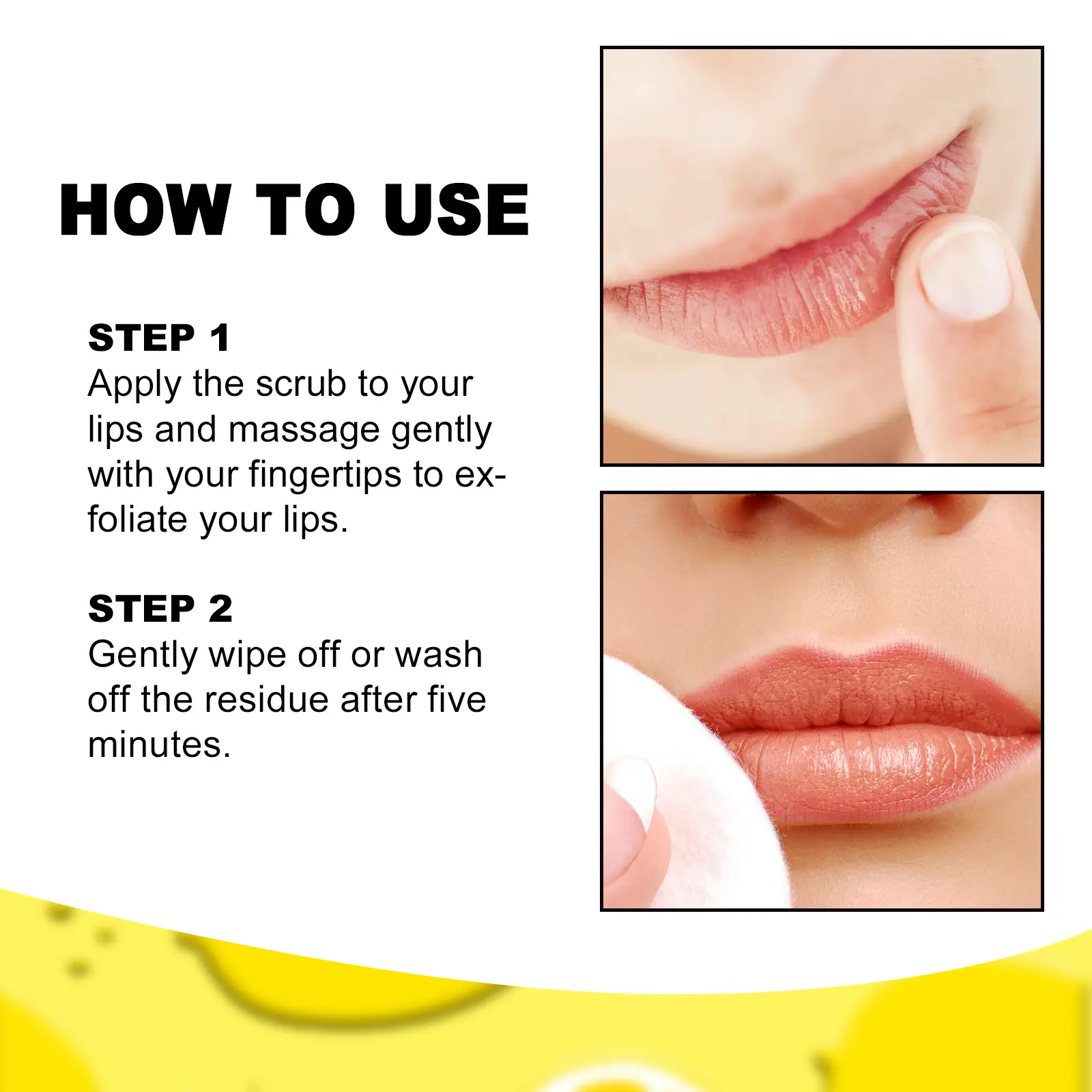 Lip Scrub to Exfoliate Dead Skin & Hydrate Lips - West&Month 6 lip scrub fade lines repair dead skin West Month 338 5390