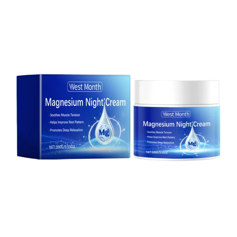magnesium sleep cream improve soothe discomfort West Month 203 3639