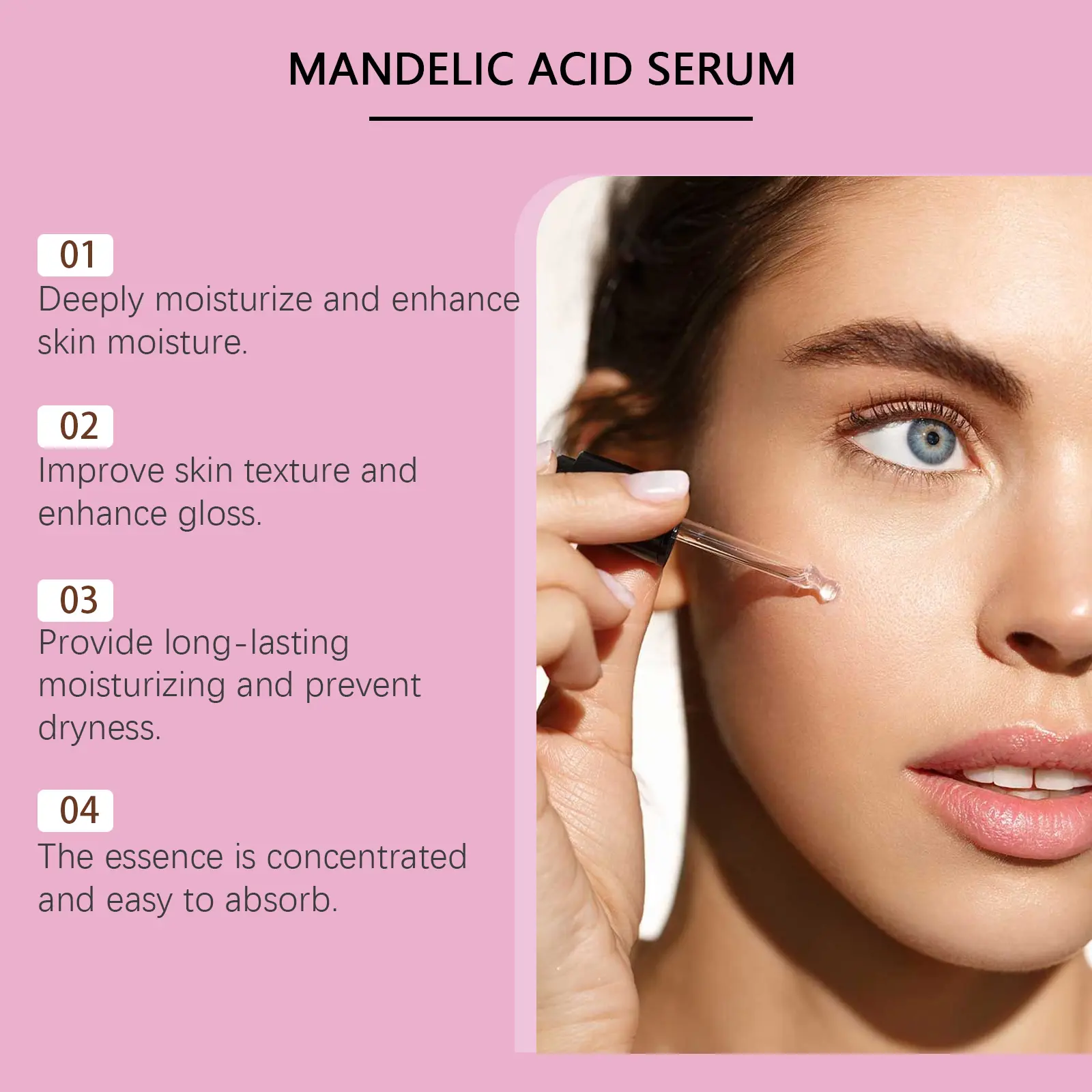 Mandelic Acid Essence Gentle Moisturizing Skin Care by West&Month 5 mandelic acid essence gentle moisturize daily West Month 183 3409