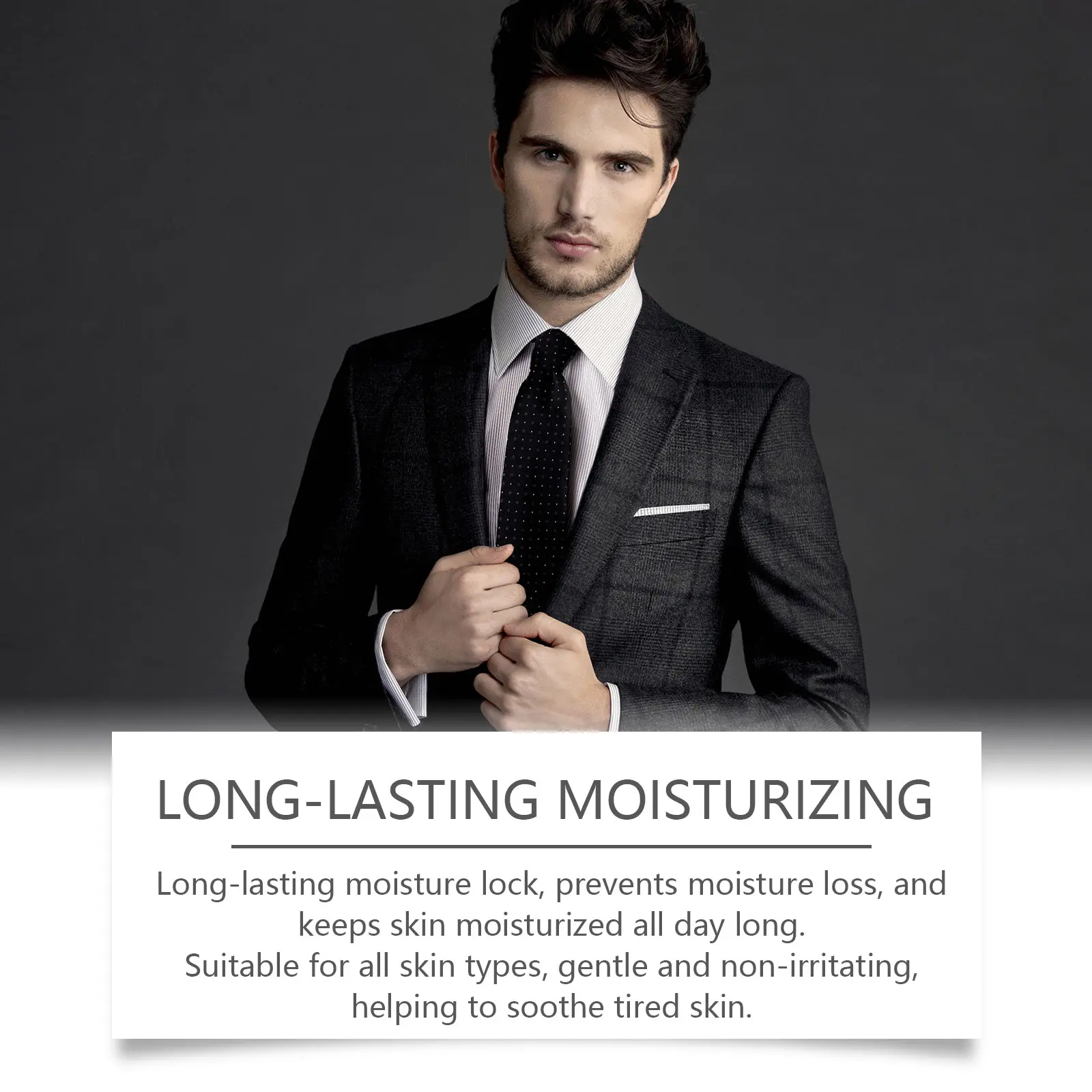 Men's Facial Butter Moisturizing Cream with Collagen & Niacinamide - West&Month 6 men's facial butter moisturize nourish West Month 246 4216