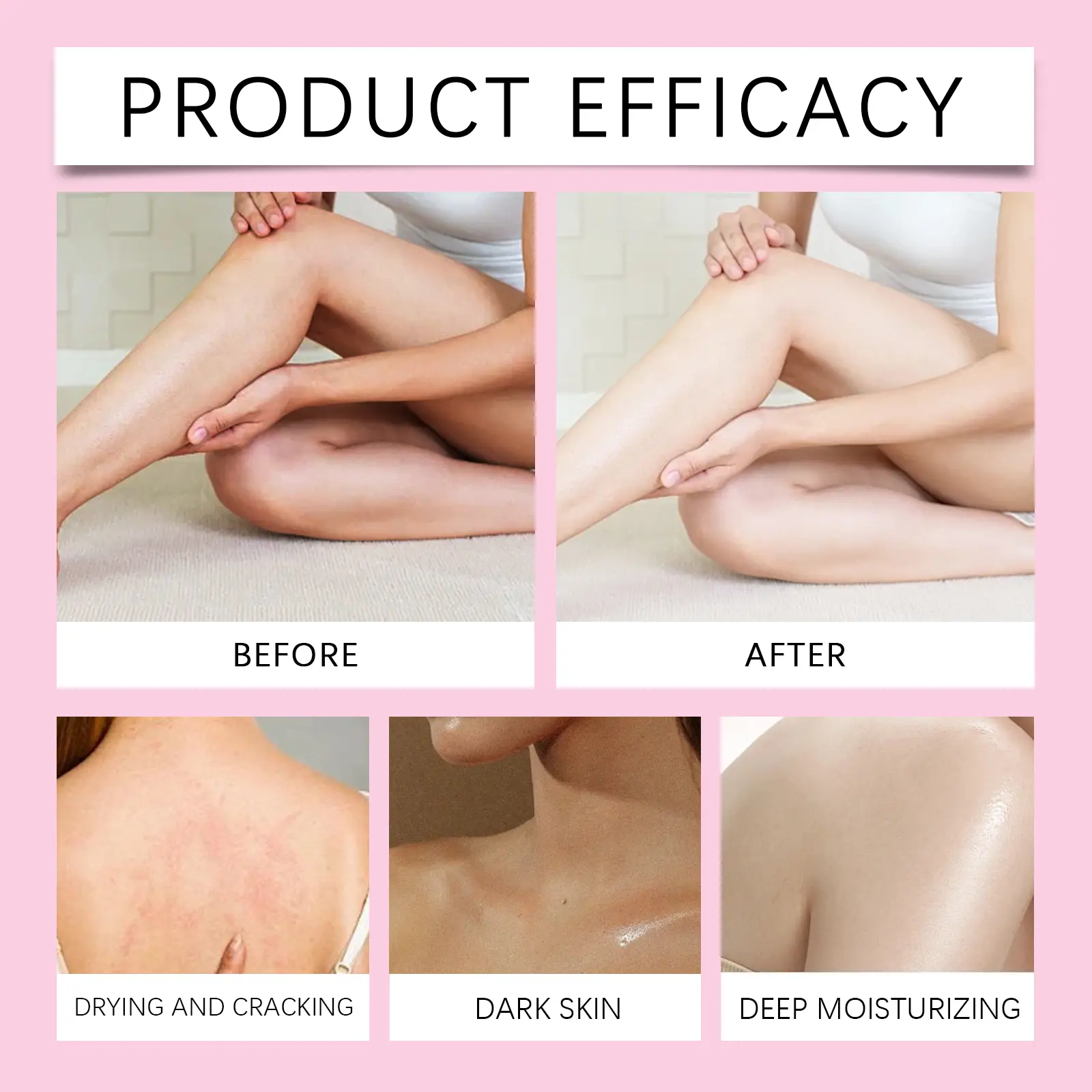 Moisturizing Body Cream for Rough Skin with Shea Butter - West&Month 12 moisturizing body cream restore rough dull skin West Month 080 2105