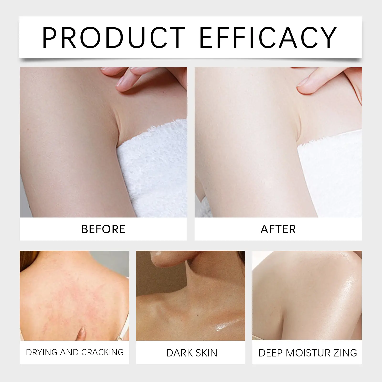 Moisturizing Body Cream for Rough & Dull Skin - West&Month 12 moisturizing body cream restore rough dull skin West Month 265 4438
