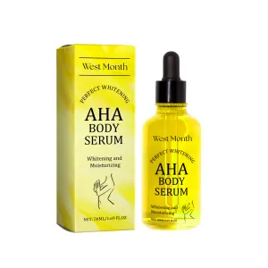 West&Month Body Serum Review: My Honest Thoughts After 30 Days 1 West&Month Body Serum bottle held in hand
