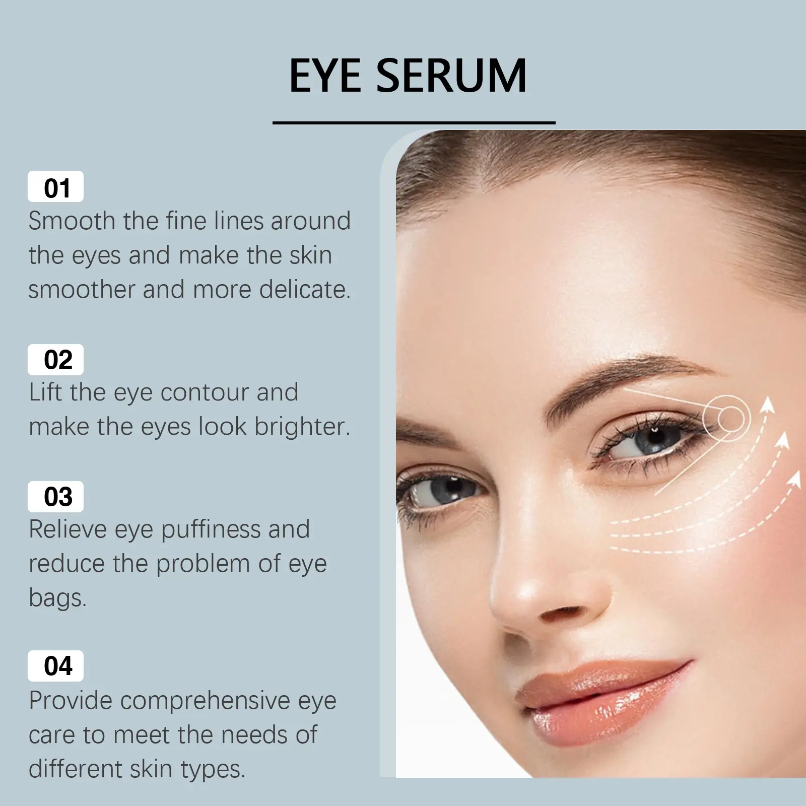 Moisturizing Eye Cream for Skin Lines and Glossy Skin - West 5 moisturizing eye cream moisturize lines gloss West Month 110 2501