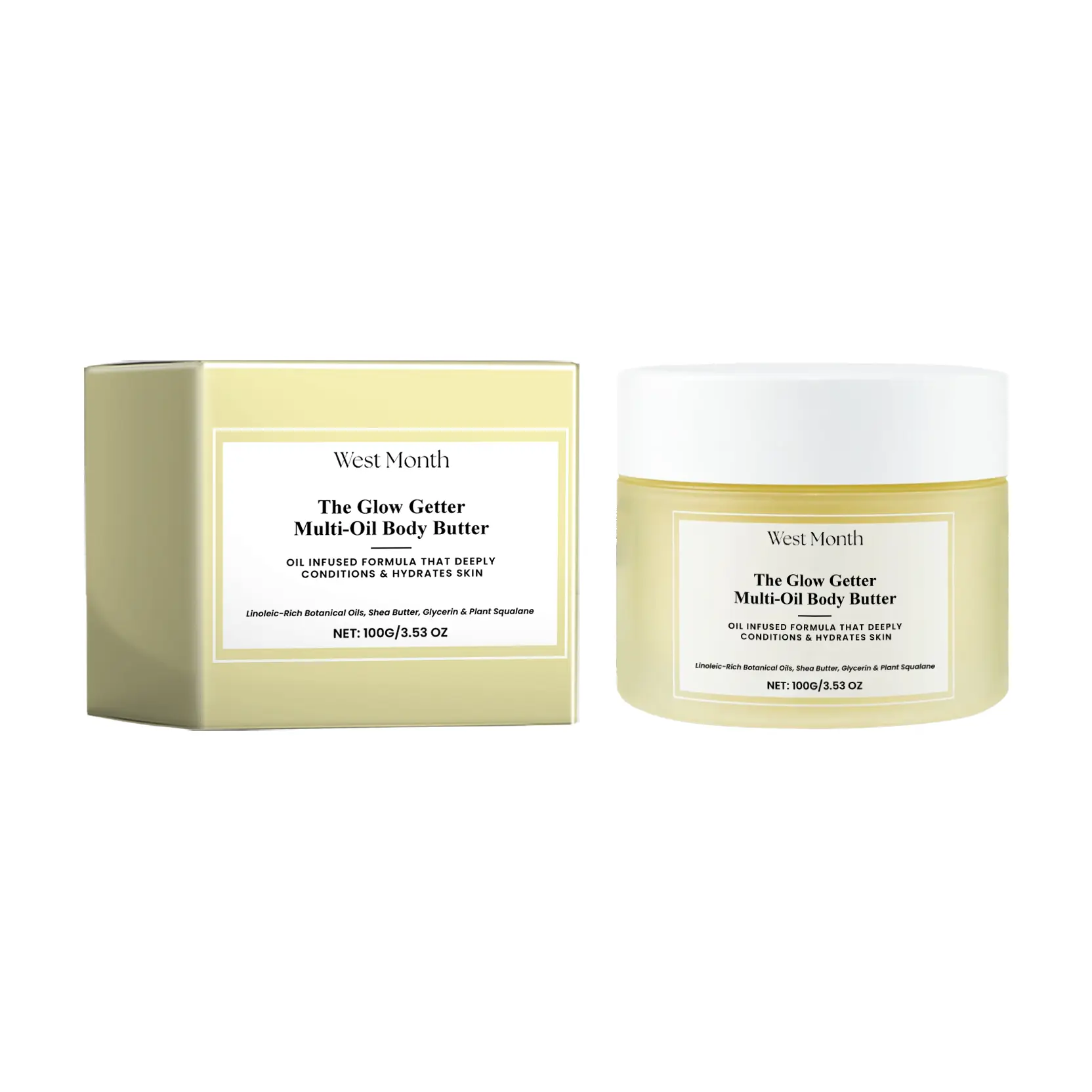 West&Month Body Moisturizer Review: My Honest Thoughts After a Month 1 West&Month Body Moisturizer bottle on a bathroom shelf