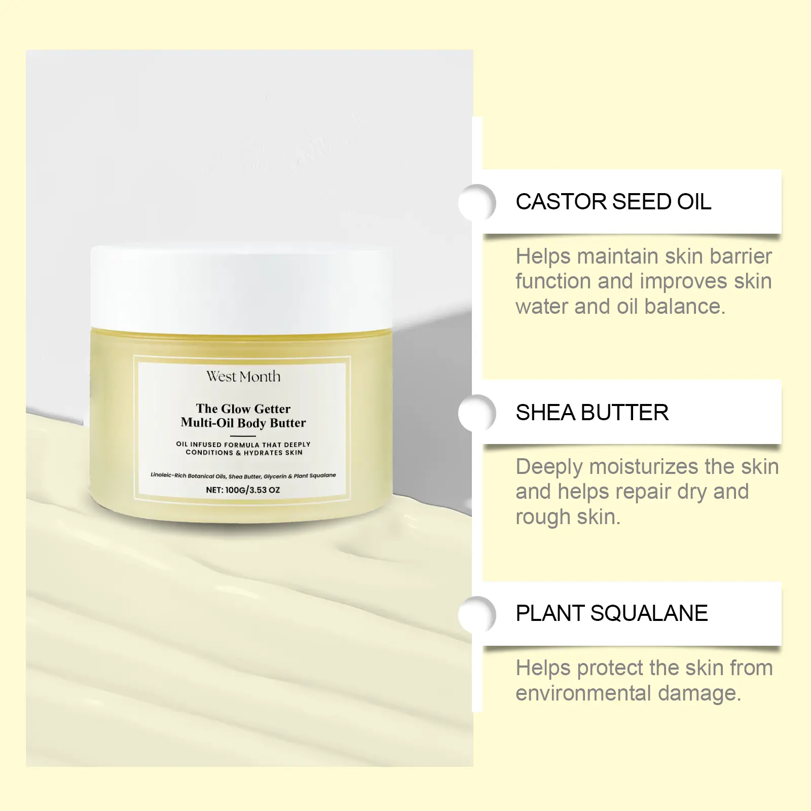 Moisturizing and Firming Body Moisturizer for Deep Hydration - West&Month 8 moisturizing firming body moisturizer West Month 056 1813
