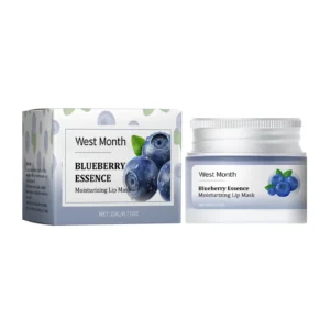 Blueberry Moisturizing Lip Mask for Hydration & Nourishment - West&Month