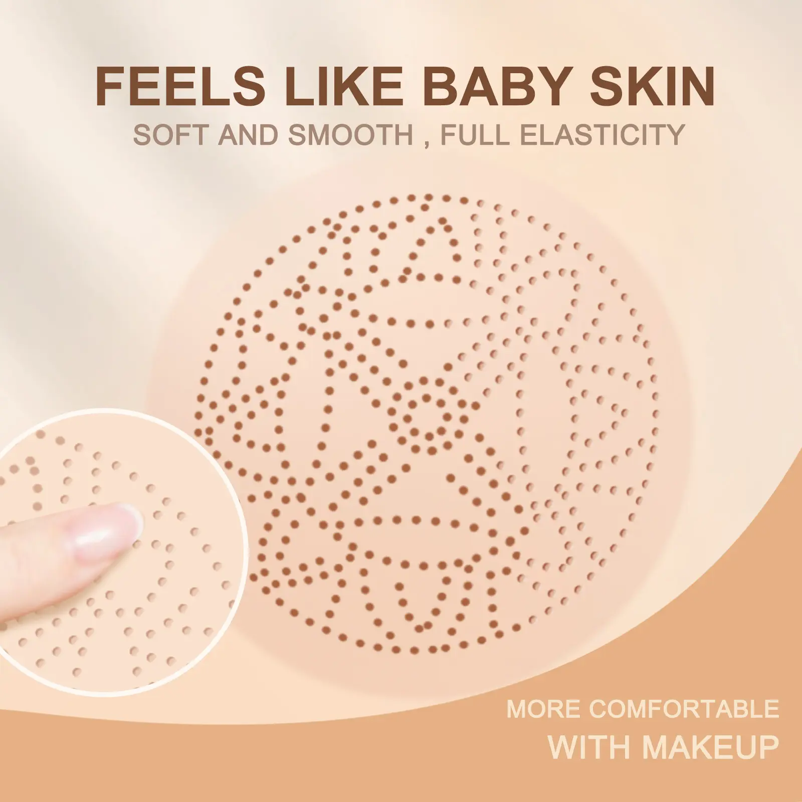 Mushroom Air Cushion CC Cream Moisturizing Foundation - West&Month 7 mushroom head cushion moisturize conceal long lasting West Month 509 7786