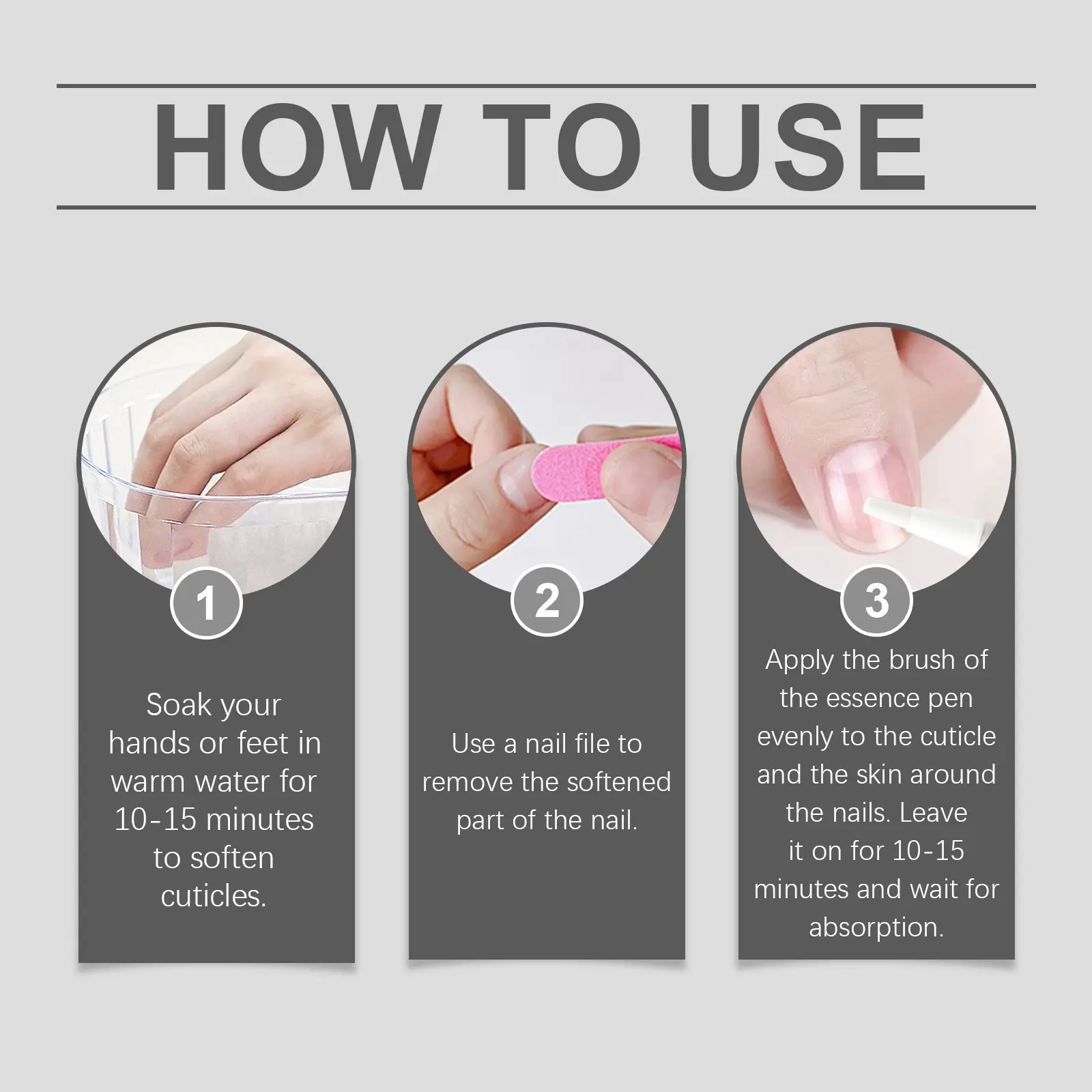 Nail Care Essence Pen Moisturizing & Nourishing Treatment West&Month 4 nail care pen soft moisturize nourish nail West Month 469 7201