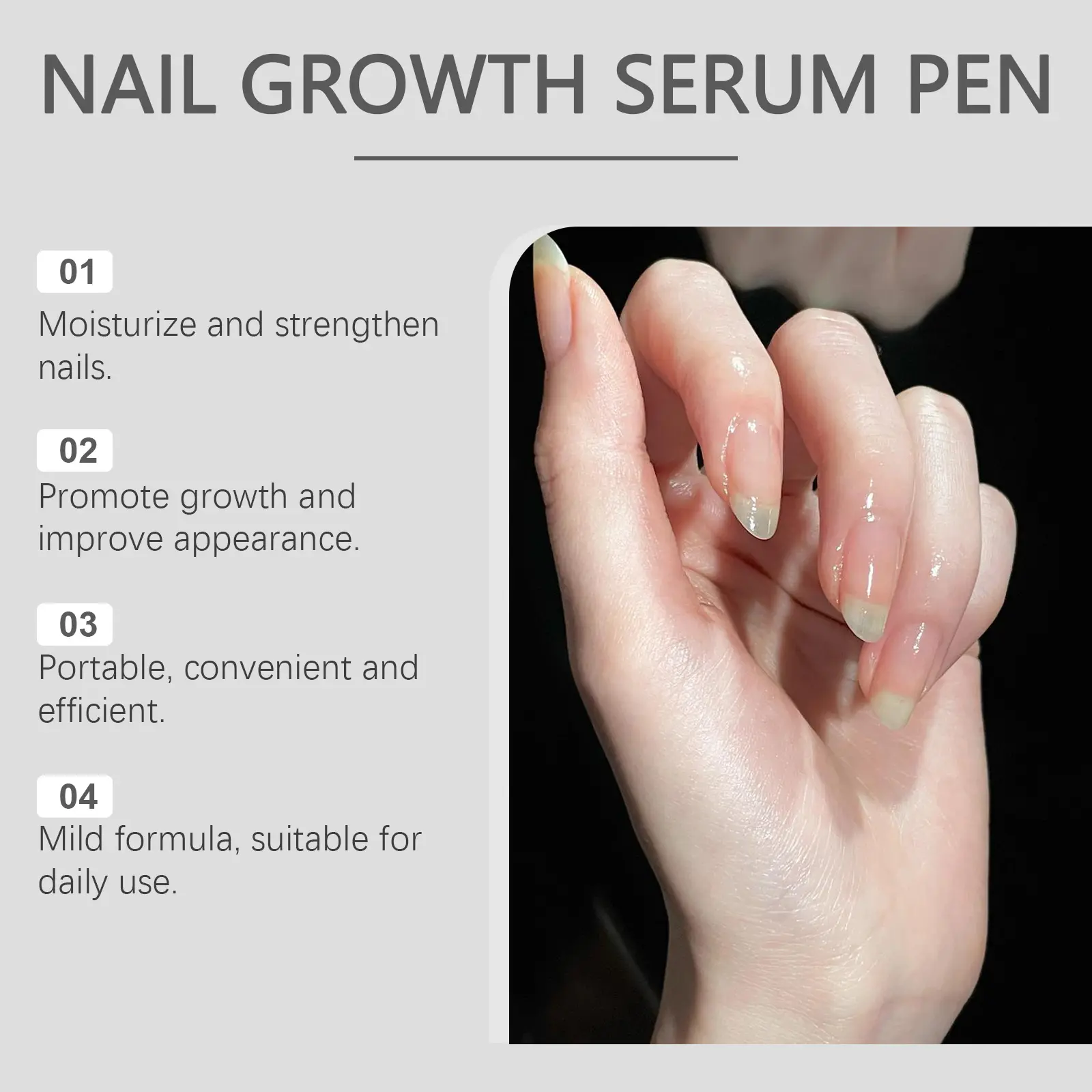 Nail Care Essence Pen Moisturizing & Nourishing Treatment West&Month 5 nail care pen soft moisturize nourish nail West Month 469 7202