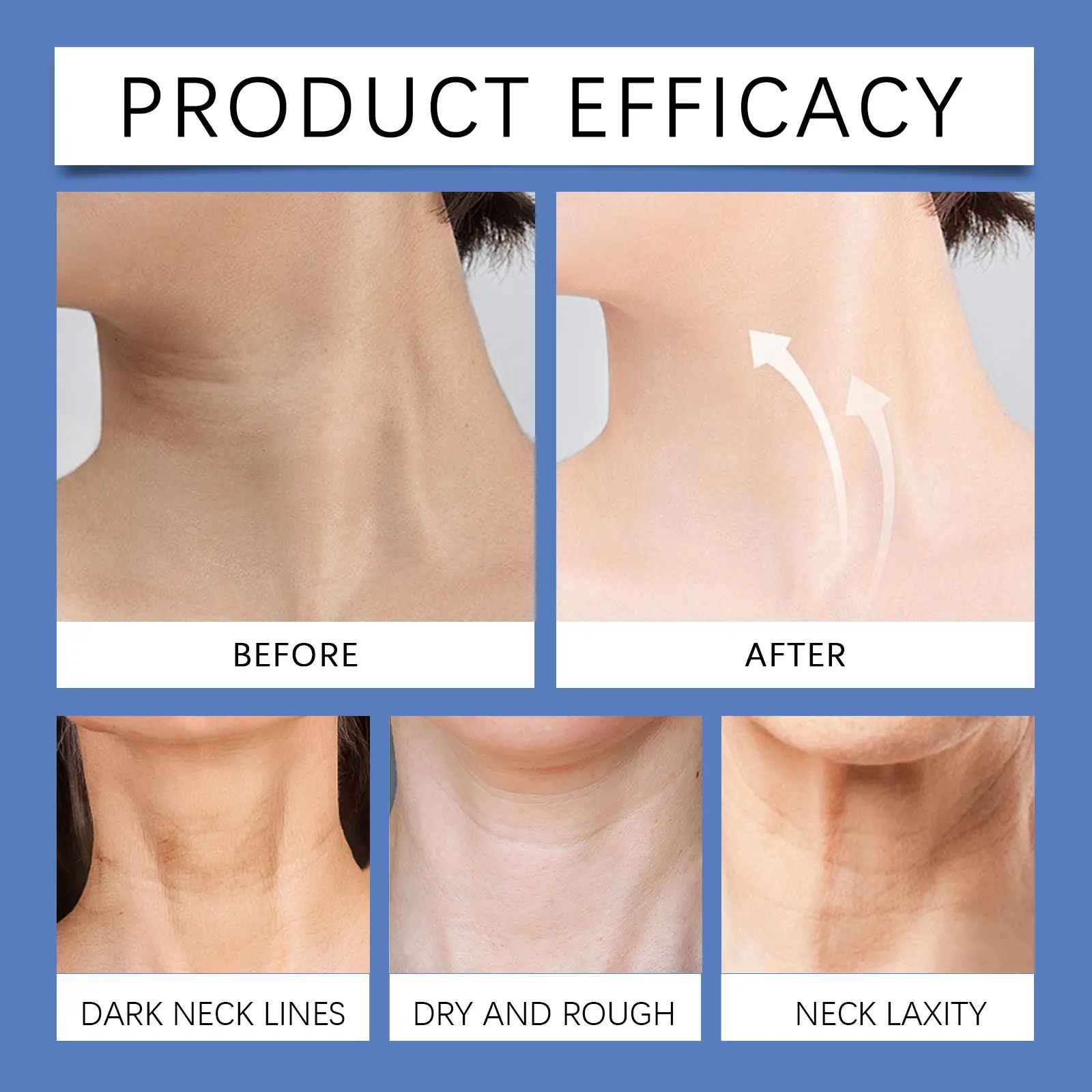 Neck Firming Cream for Lines and Elasticity - West&Month 8 neck firming cream nourish lines improve elasticity West Month 136 2816