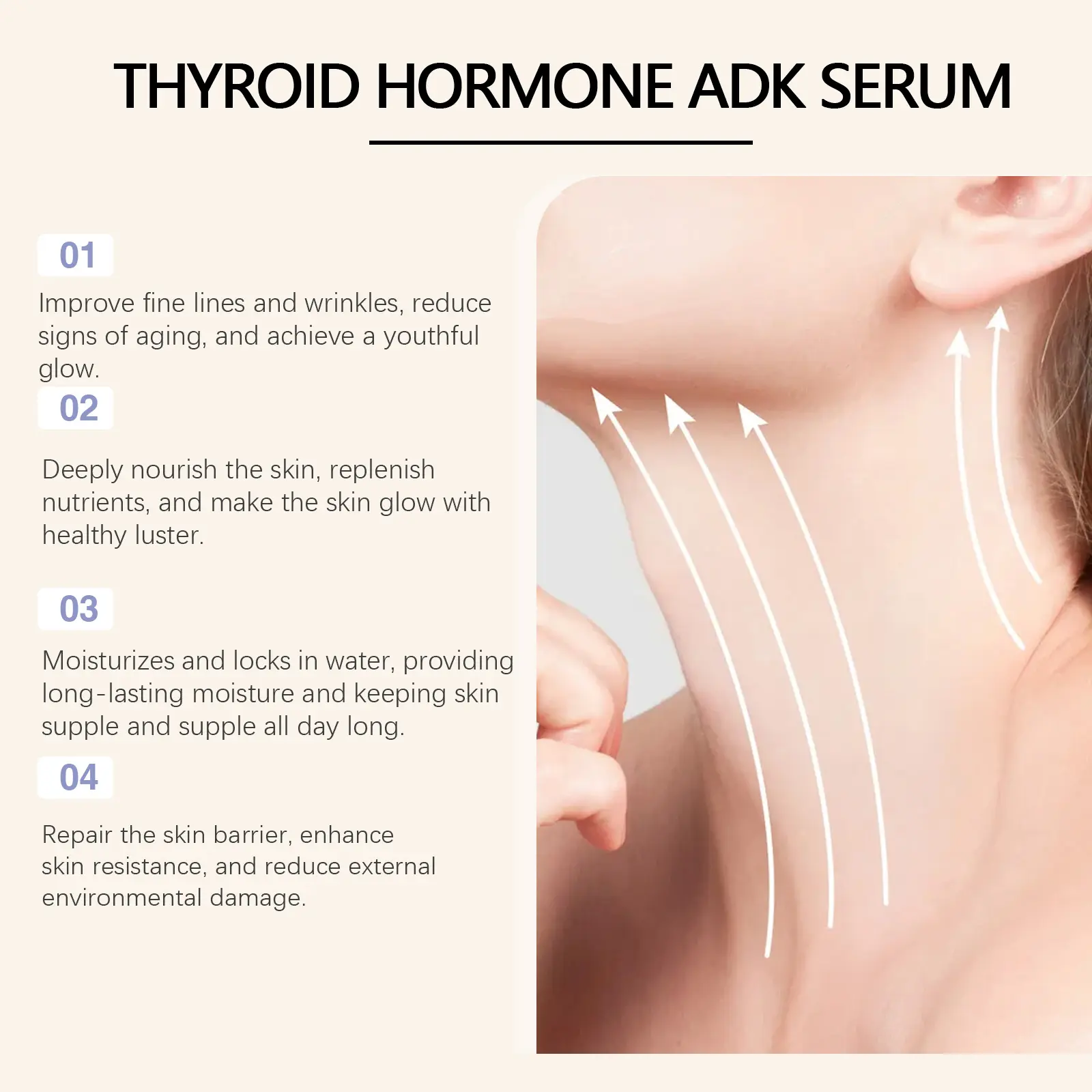 Neck Moisturizing Treatment Essence for Elastic Skin - West&Month 5 neck moisturizing essence nourish elastic skin West Month 491 7523