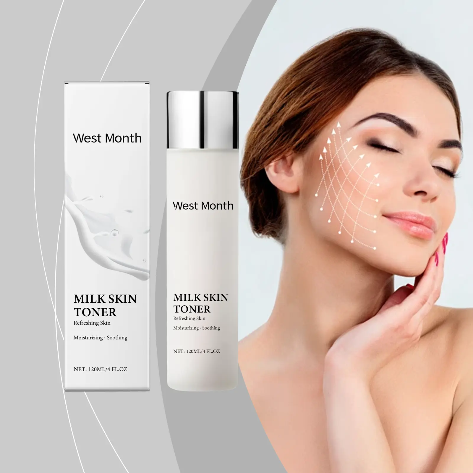 West&Month Niacinamide Toner Review: My Skin's New Obsession 2 Close-up of the West&Month toner being poured