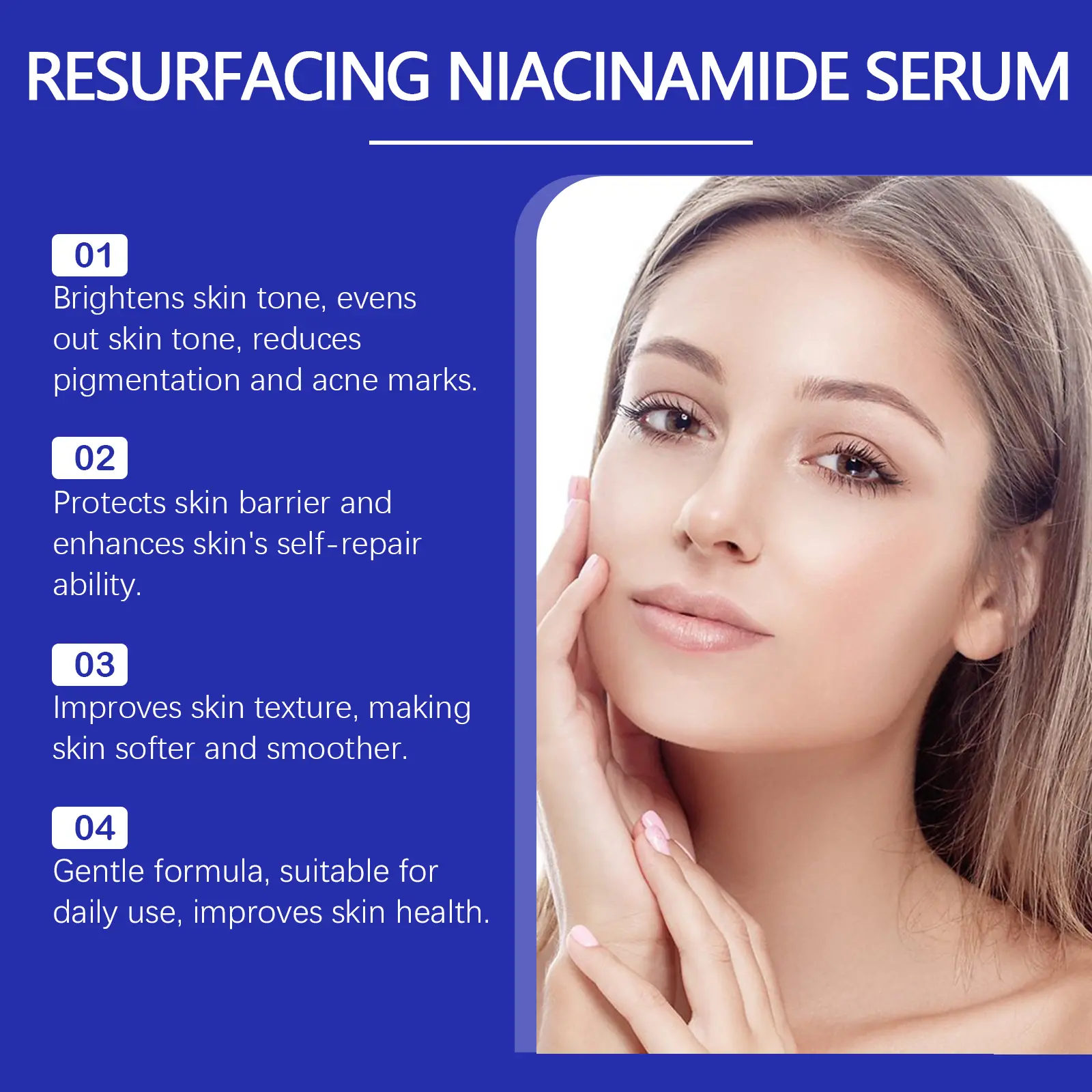 Niacinamide Essence Emulsion Hydrating & Brightening Moisturizer - West&Month 5 nicotinamide emulsion hydrate moisturize brighten West Month 547 8320