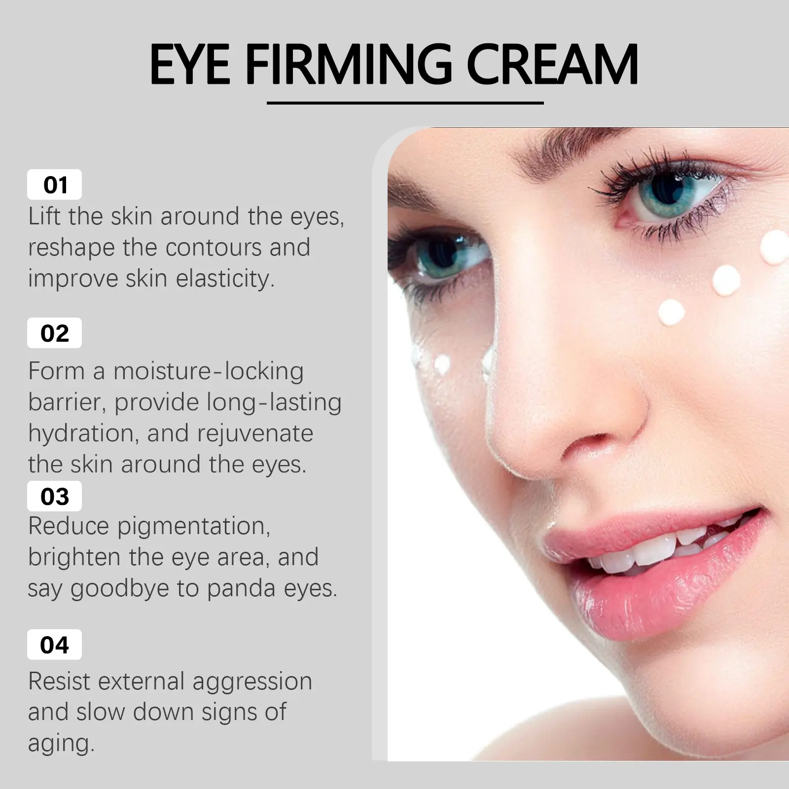 Nourishing Repair Eye Cream - Firming & Moisturizing - West&Month 5 nourishing eye cream gentle firm moisturize elastic West Month 493 7553