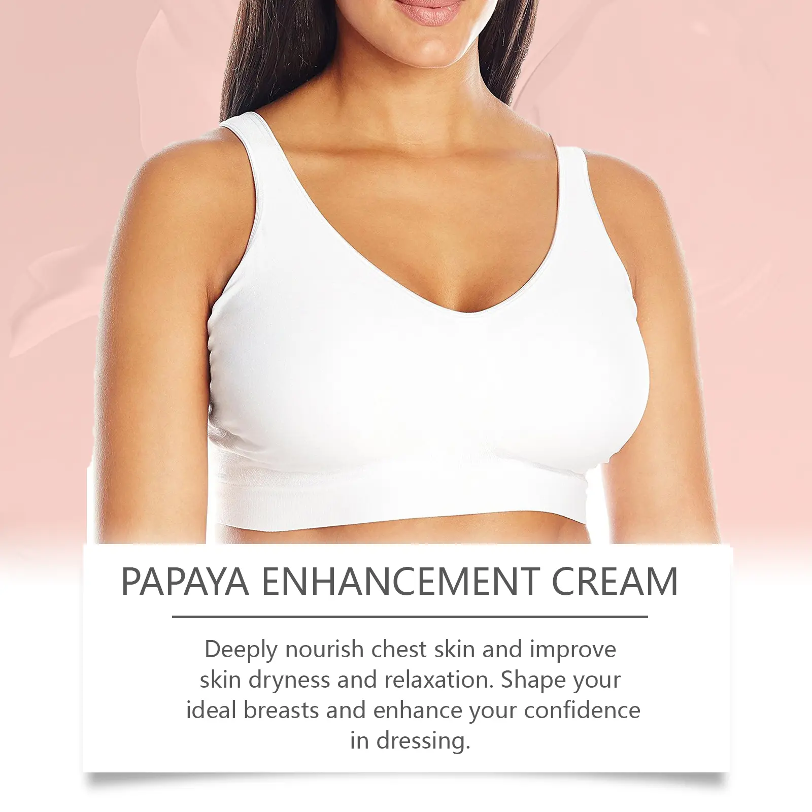 Papaya Breast Cream for Nourishing & Firming Chest Skin - West&Month 6 papaya breast cream nourish lift firming West Month 133 2776