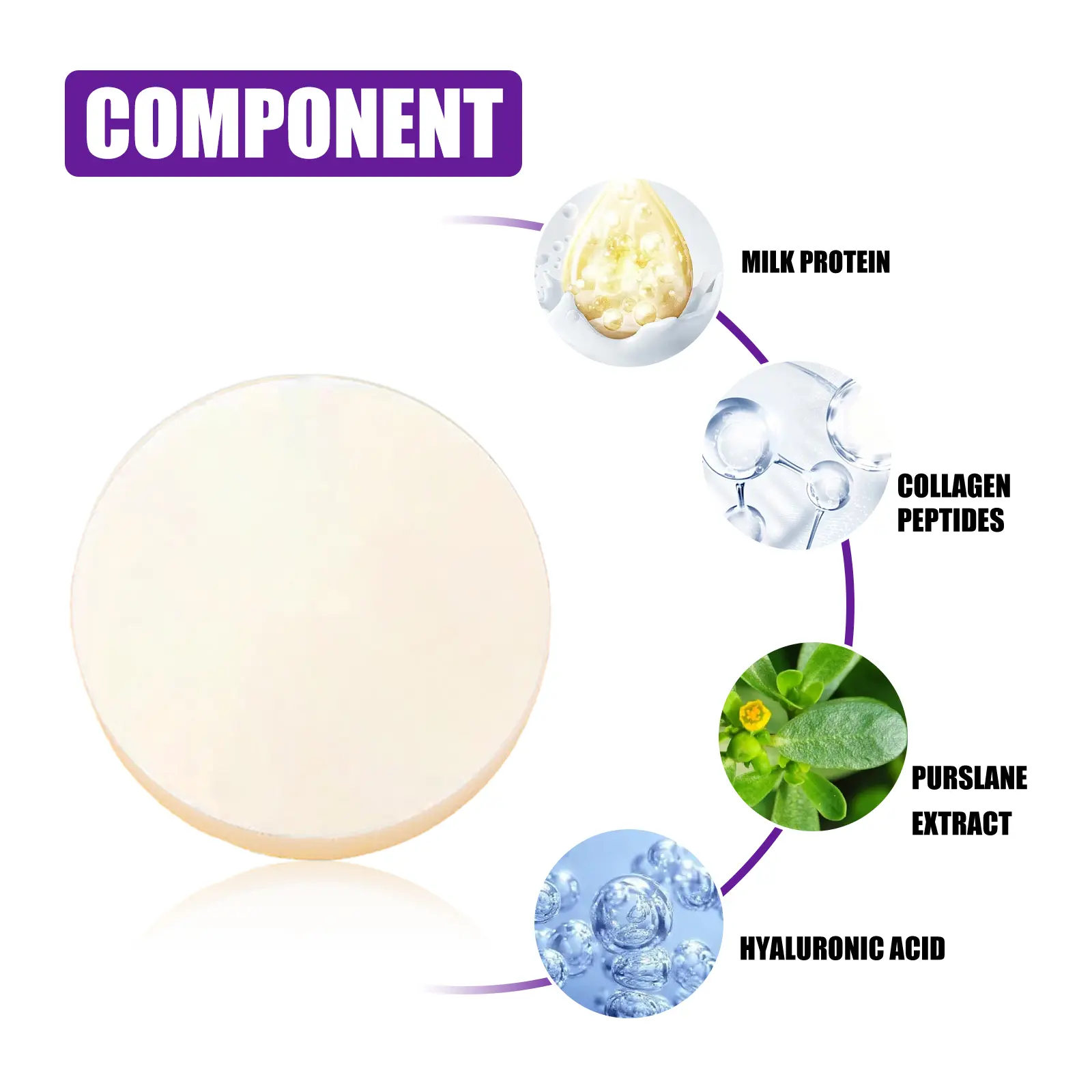 Plump Chest Soap - Firming & Moisturizing Skin Cleanser - West&Month 3 plump chest soap deep cleansing firming West Month 114 2547