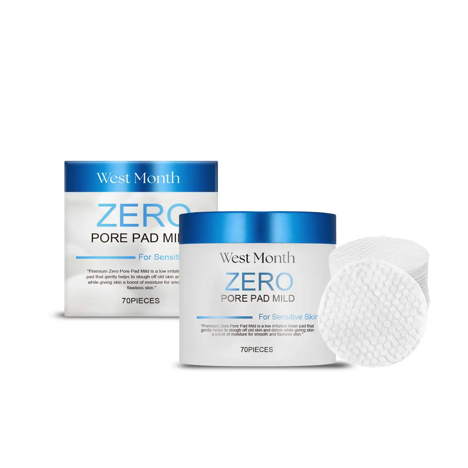 Why I Almost Returned These Toner Pads (But Didn't) 1 West&Month Pore Cleansing Toner Pads jar