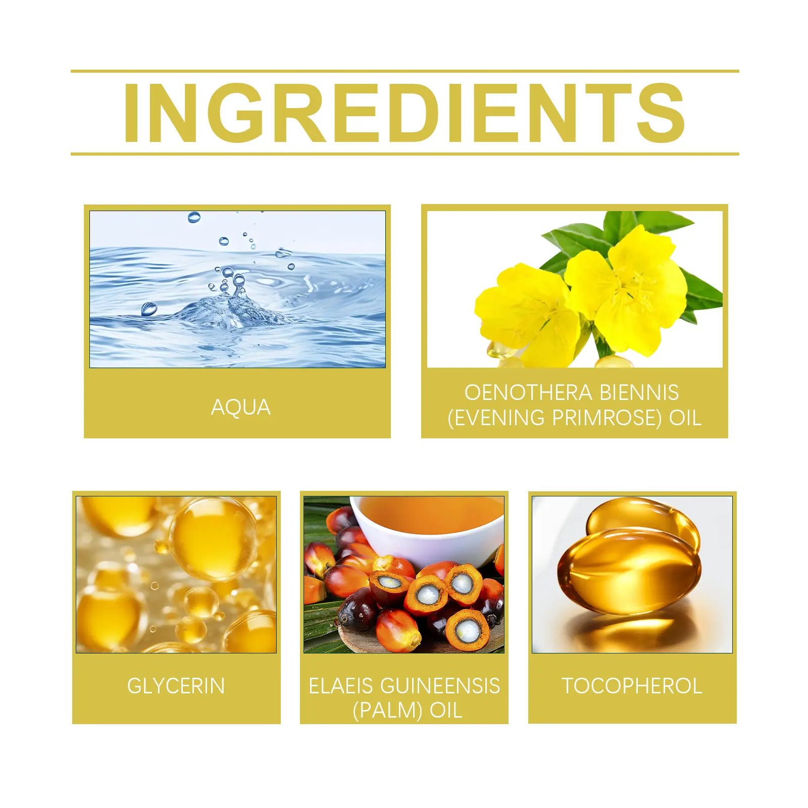 Evening Primrose Facial Oil for Anti-Wrinkle & Firming - West&Month 3 primrose oil moisturize anti wrinkle firm West Month 239 4123