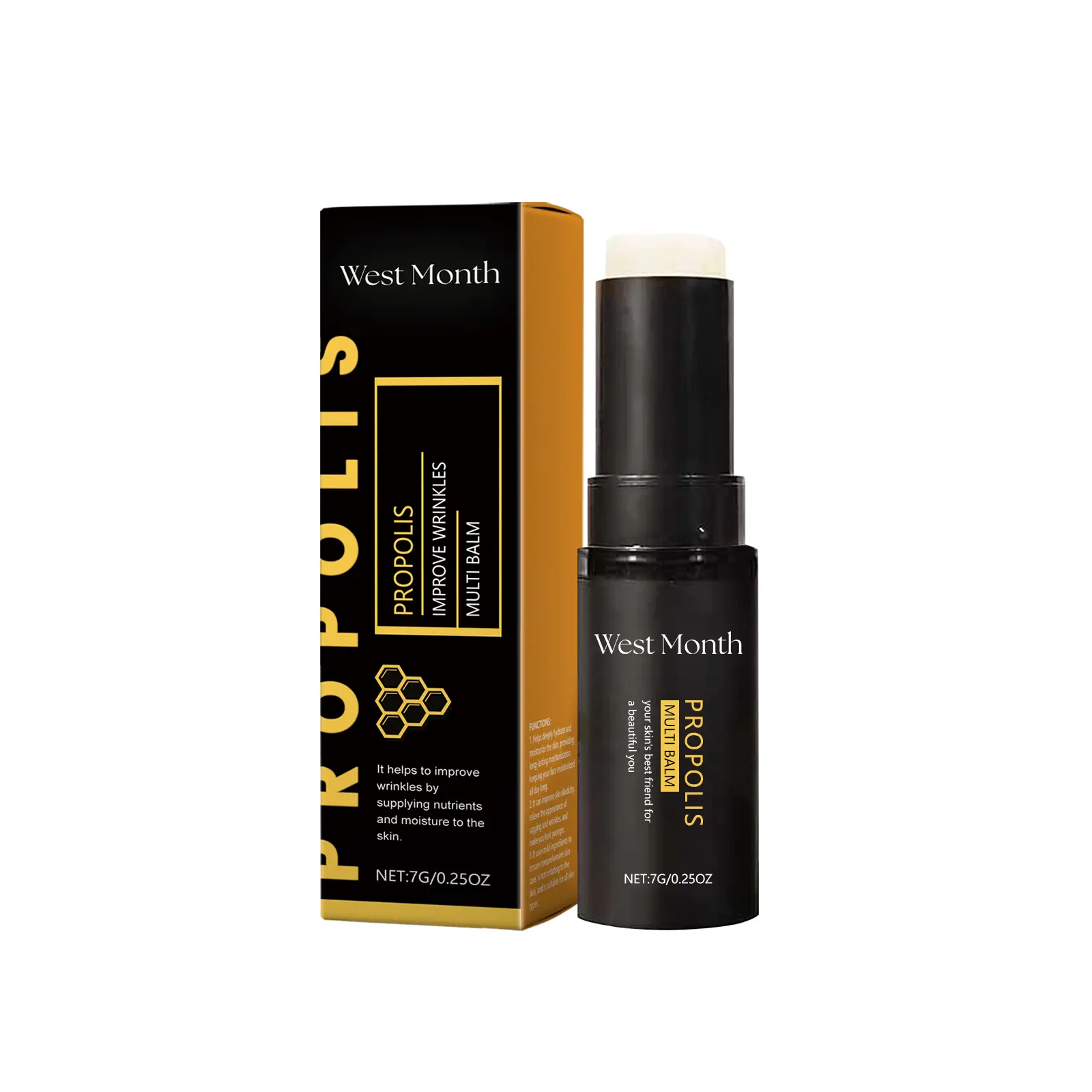 West & Month Propolis Bar Review: My Experience with the Viral Soap Stick 1 West & Month Propolis Bar in its packaging on a bathroom counter