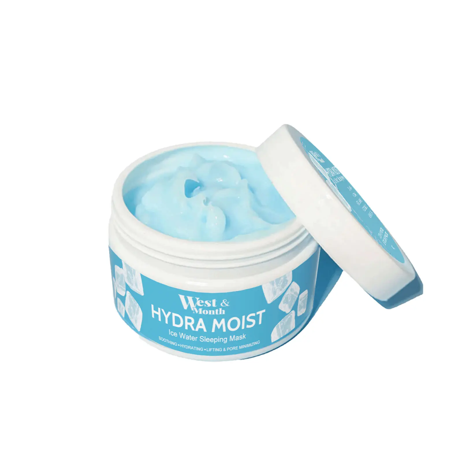 West&Month Sleep Mask Review: My Overnight Glow-Up or Just Hype? 1 West&Month Rejuvenating Sleep Mask jar on a bathroom shelf
