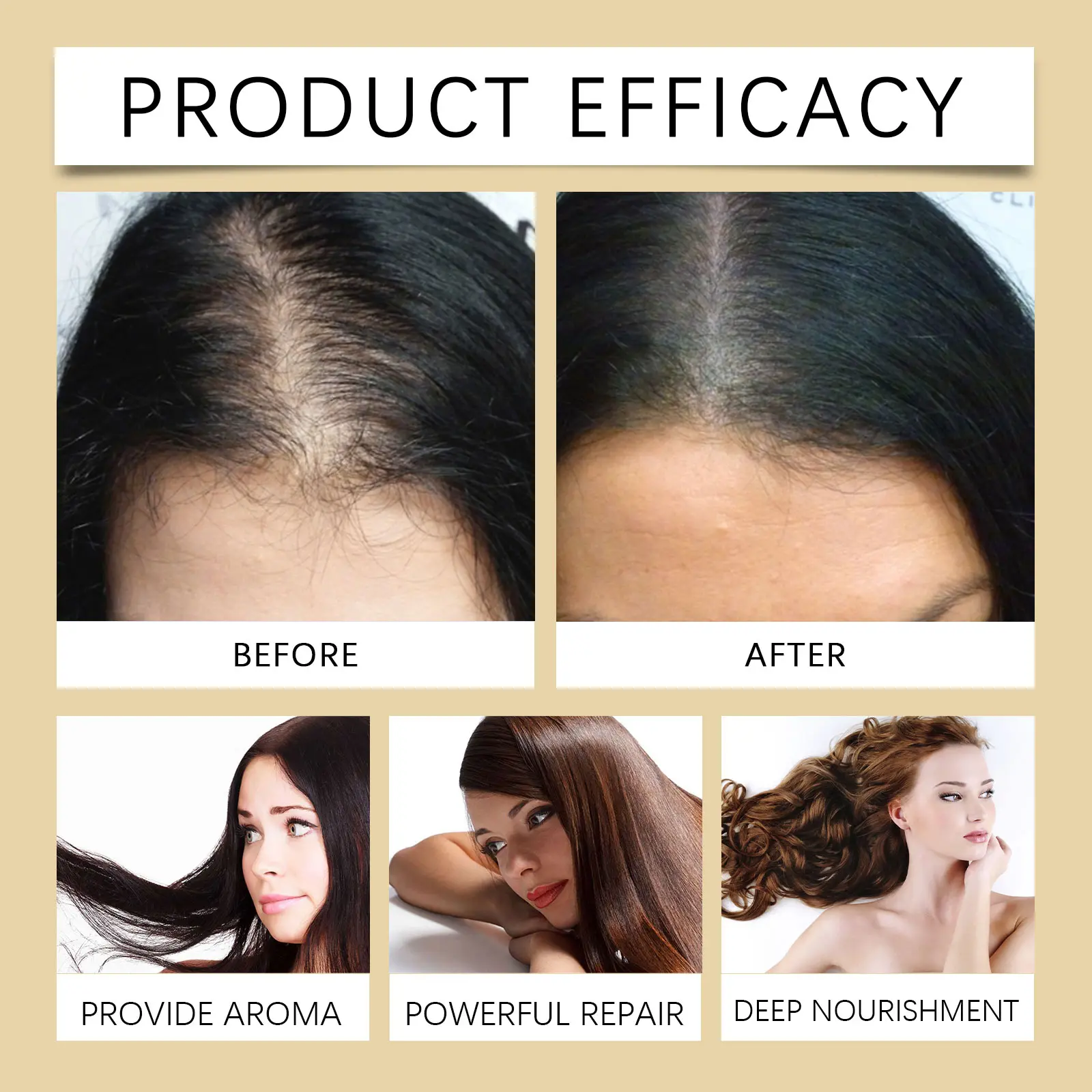 Moisturizing Hair Mask for Dry Hair Repair - West&Month 9 repair hair mask moisturize nourish smooth West Month 612 8985
