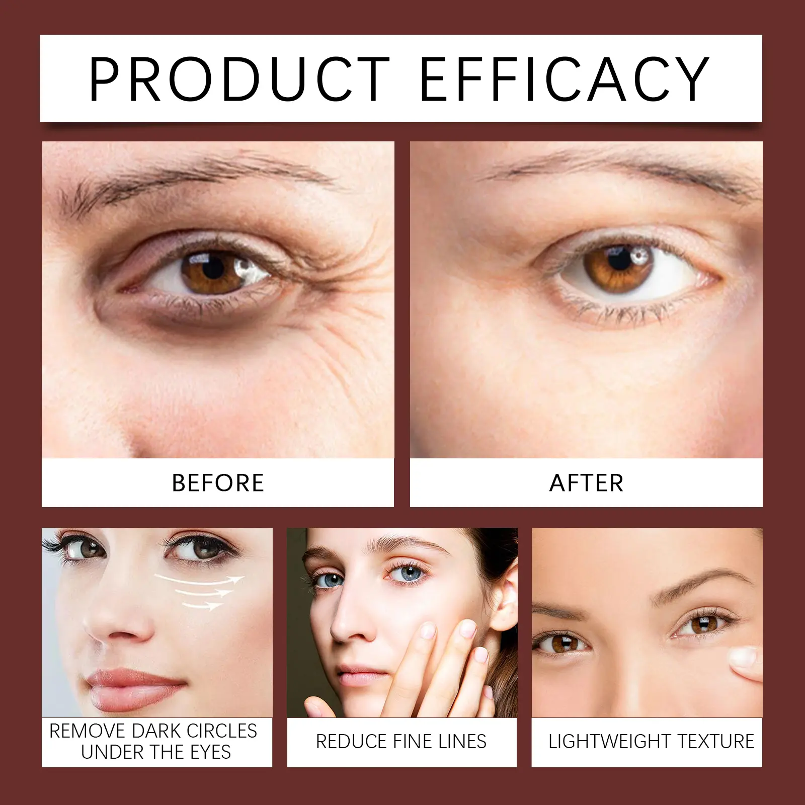 Retinol Eye Cream for Fine Lines & Hydration - West&Month 9 retinol eye cream lighten lines tender moisturize West Month 629 9156