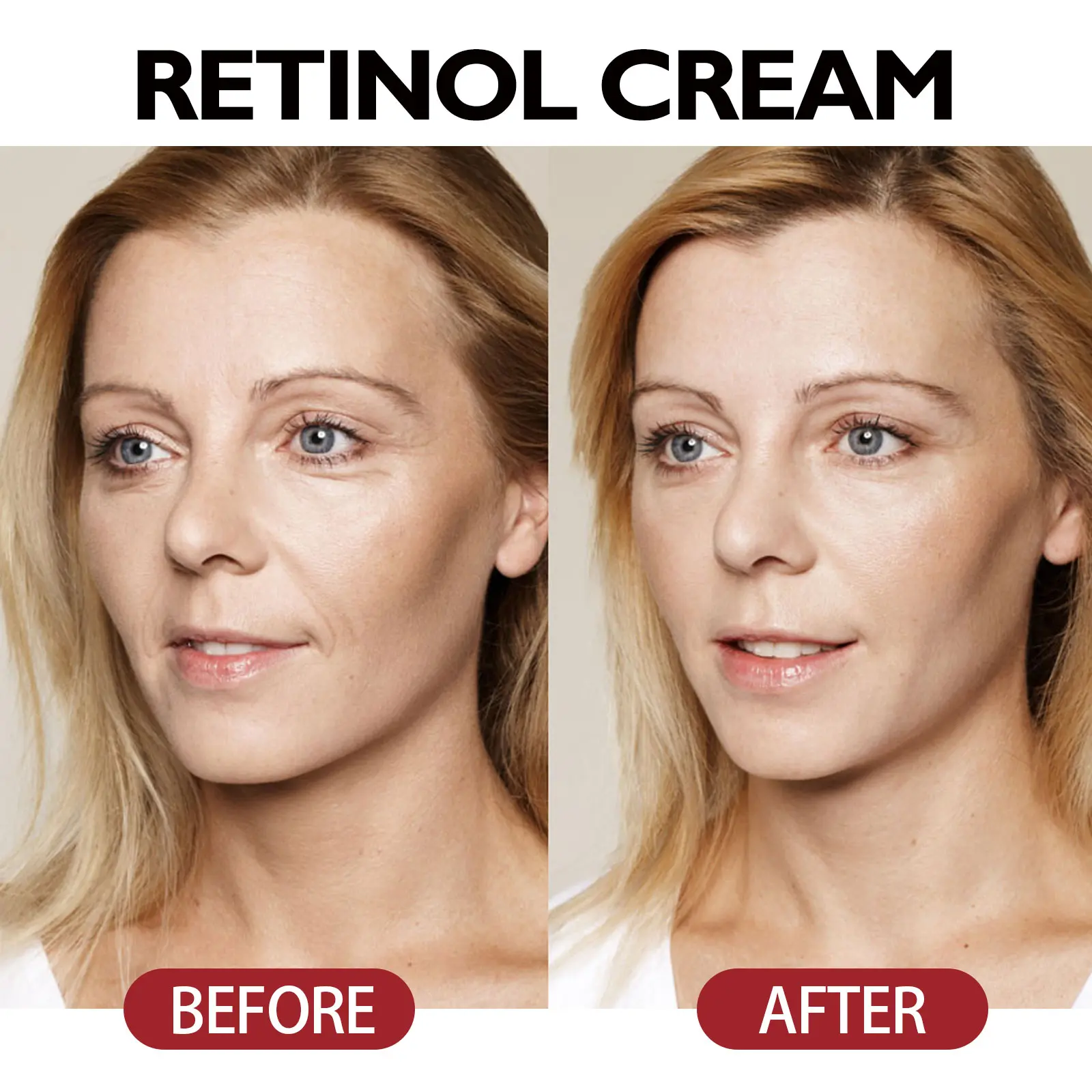 Retinol Firming Cream Anti-Aging Moisturizer for Wrinkles - West&Month 9 retinol firming cream lighten wrinkles anti aging West Month 260 4373