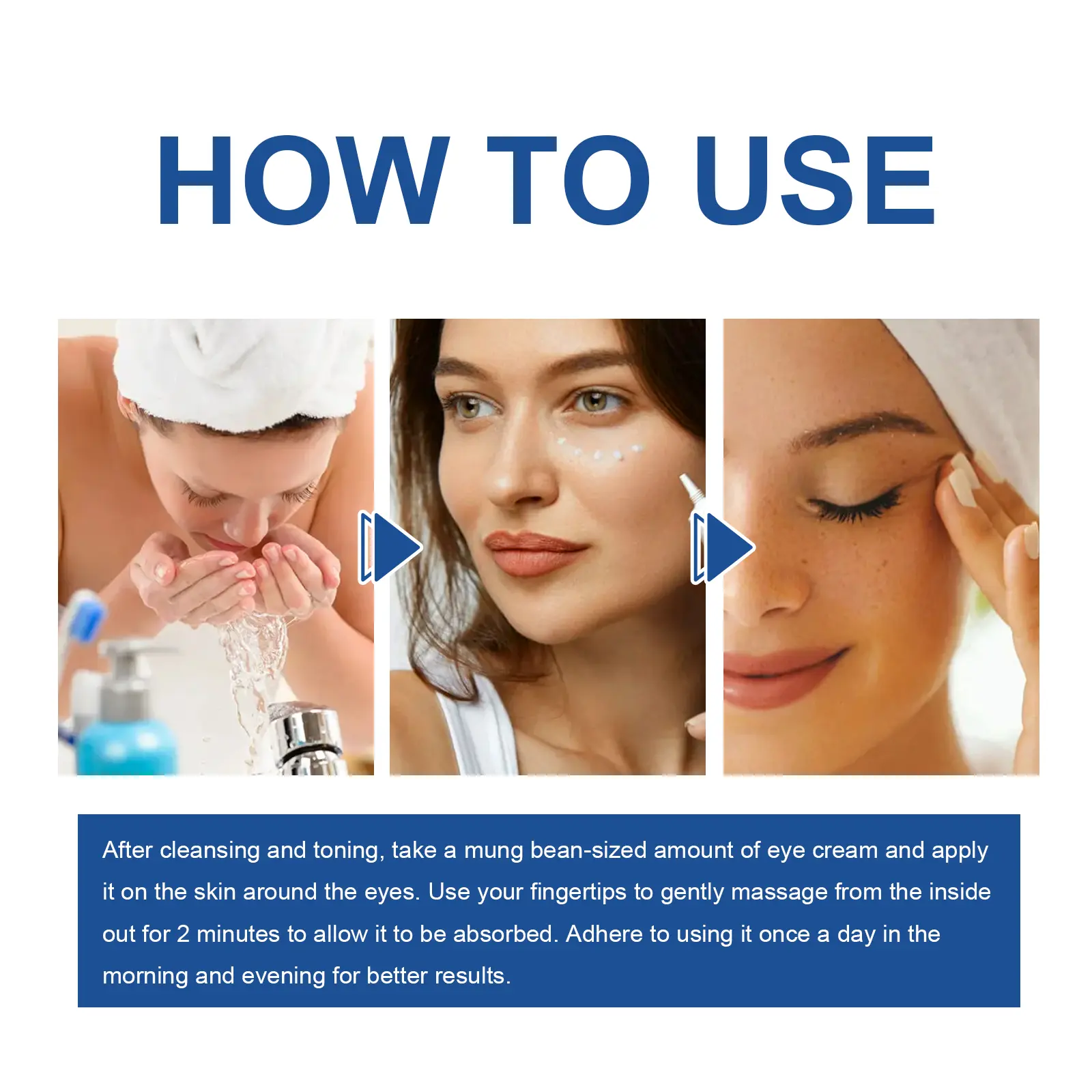Retinol Eye Cream for Dark Circles & Firming - West&Month 4 retinol firming eye cream repair dark circles West Month 226 3947
