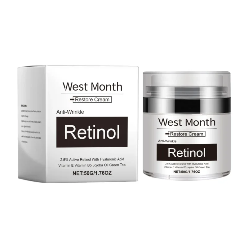 retinol skin cream lighten lines hydrate nourish West Month 567 8514