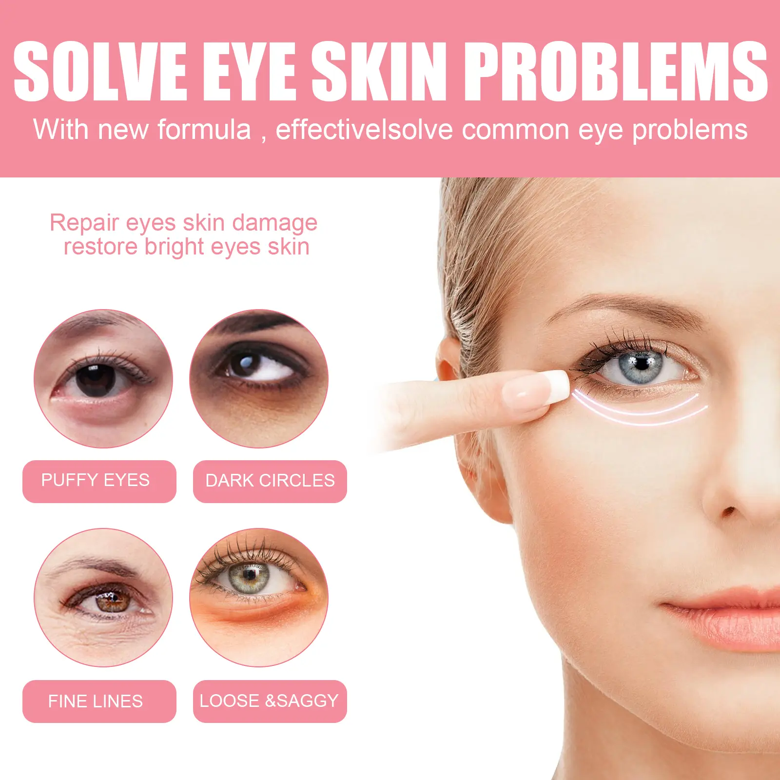 Rosehip Eye Cream Stick for Dark Circles & Firming - West&Month 8 rosehip eye cream stick moisturize light line West Month 036 1568