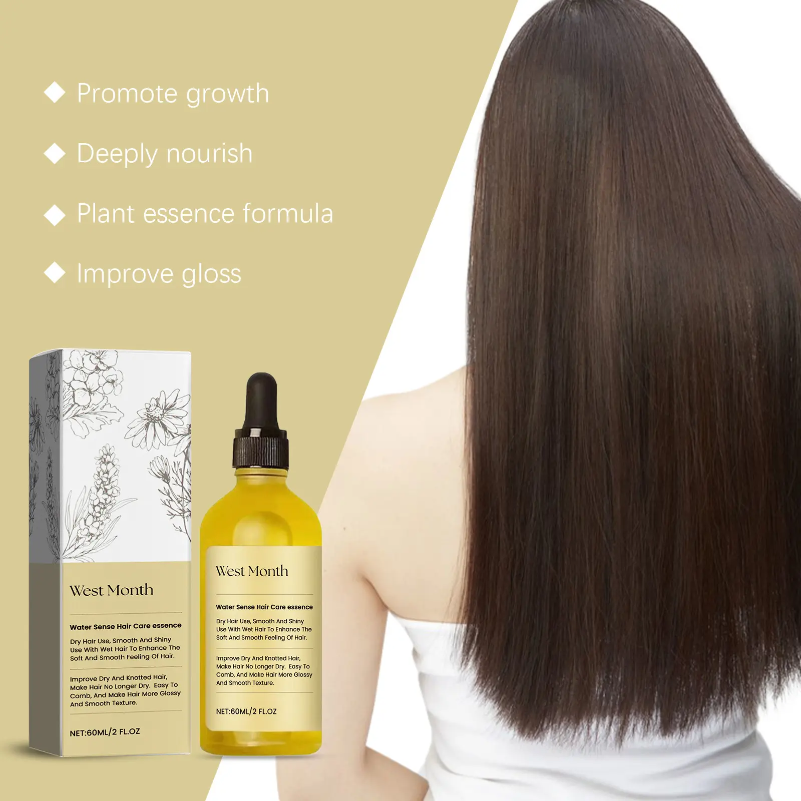 Rosemary Hair Oil Nourishing Essential Oil by West&Month 8 rosemary hair oil nourish gentle West Month 213 3786