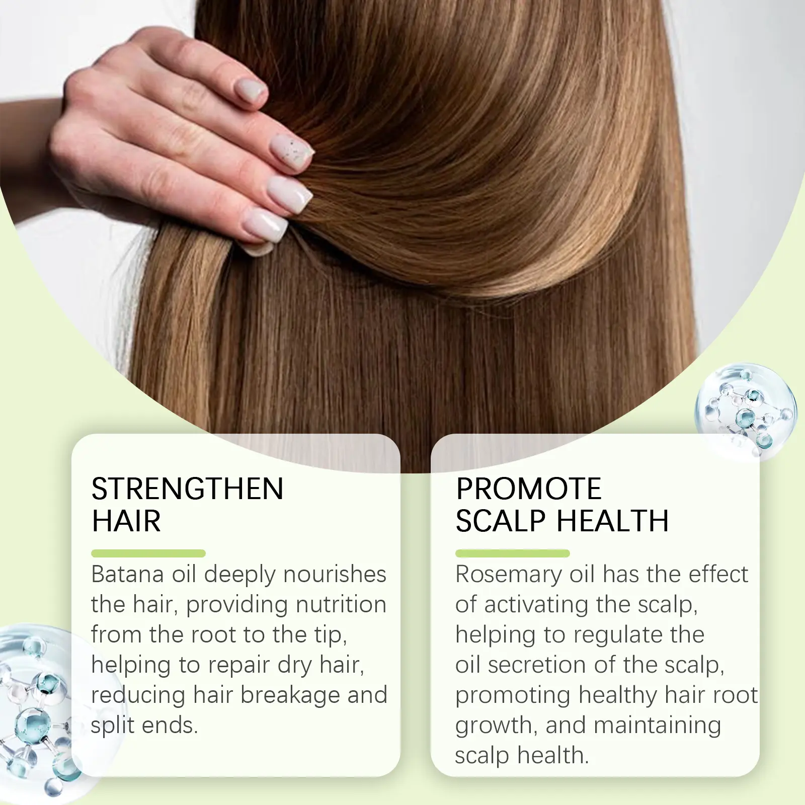 Rosemary Essential Oil for Hair Growth & Scalp Nourishment - West&Month 9 rosemary oil hair strong smooth nourish grow West Month 659 9471