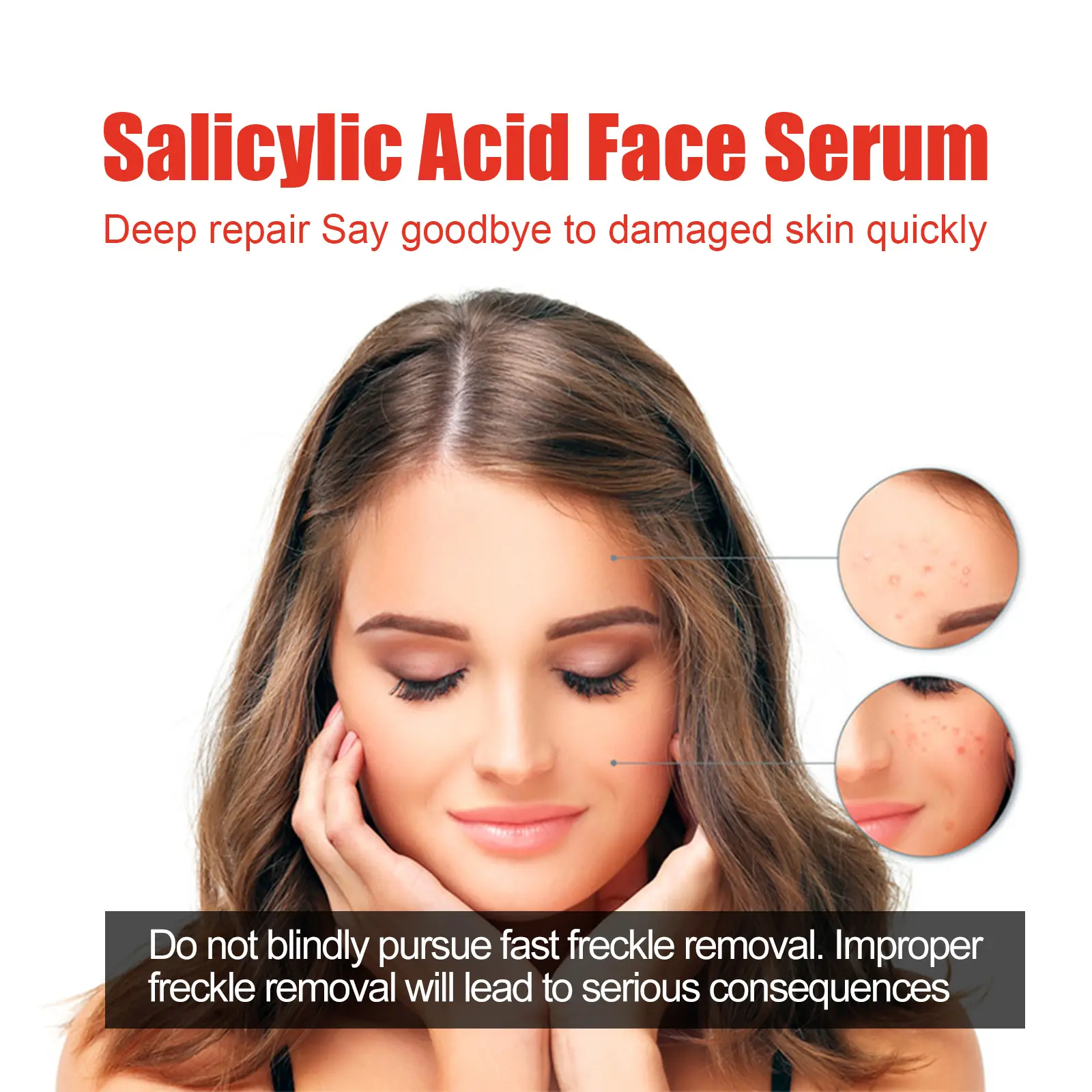Salicylic Acid Essence Pore Cleansing & Repair - West&Month 4 salicylic acid essence hydrate repair improve West Month 422 6550