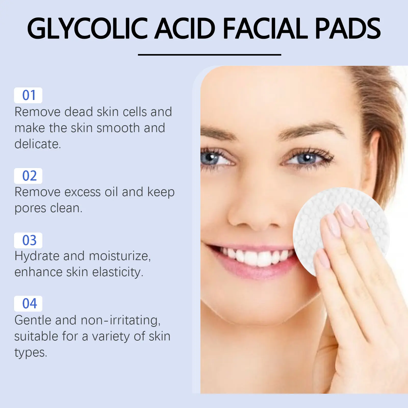 Salicylic Acid Cleansing Pads - Gentle Hydrating Pore Refiner - West&Month 8 salicylic acid pad gently clean hydrate West Month 254 4310
