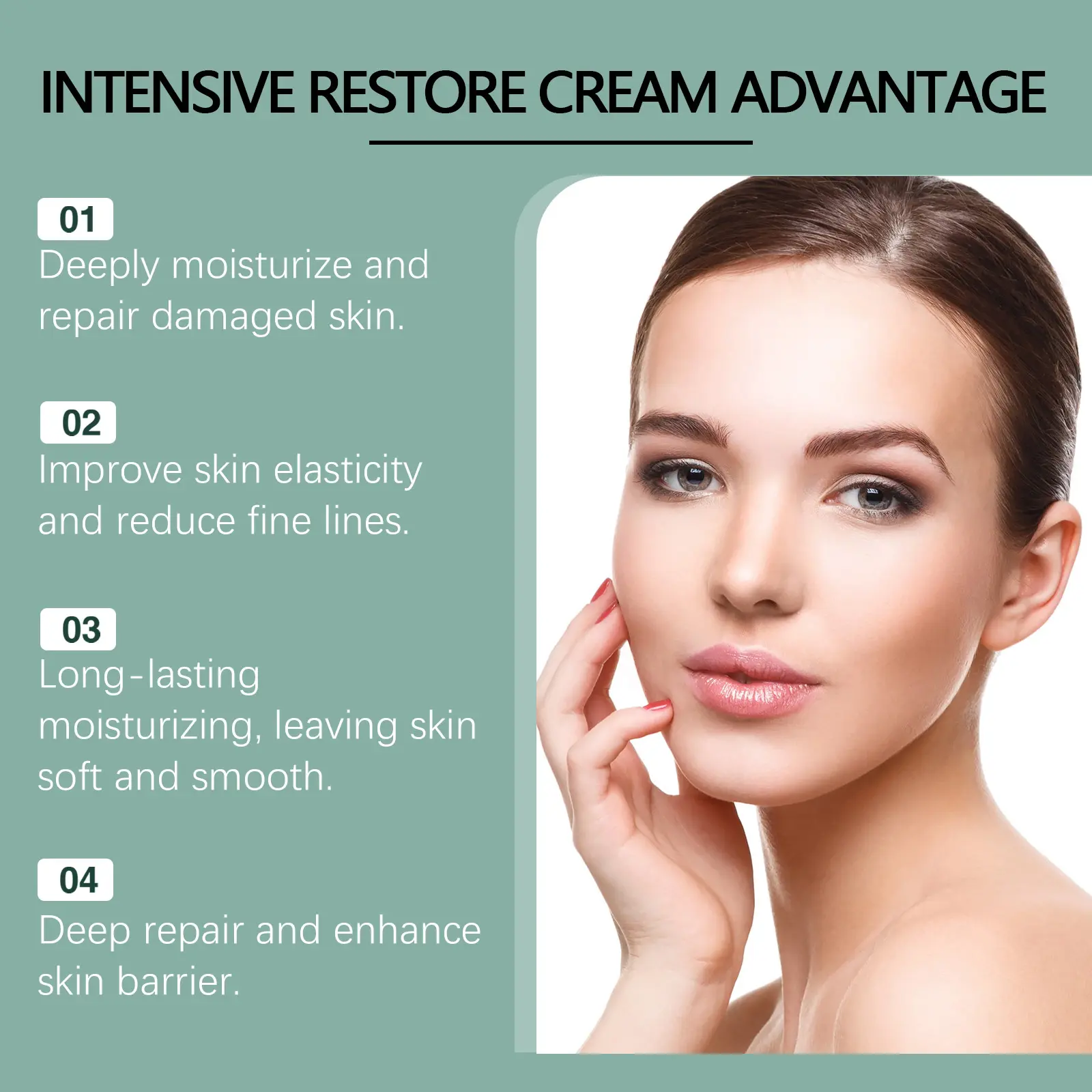 Gentle Nourishing Repairing Moisturizer for Deep Hydration - West&Month 5 skin care cream gentle nourish repair moisturize West Month 568 8532