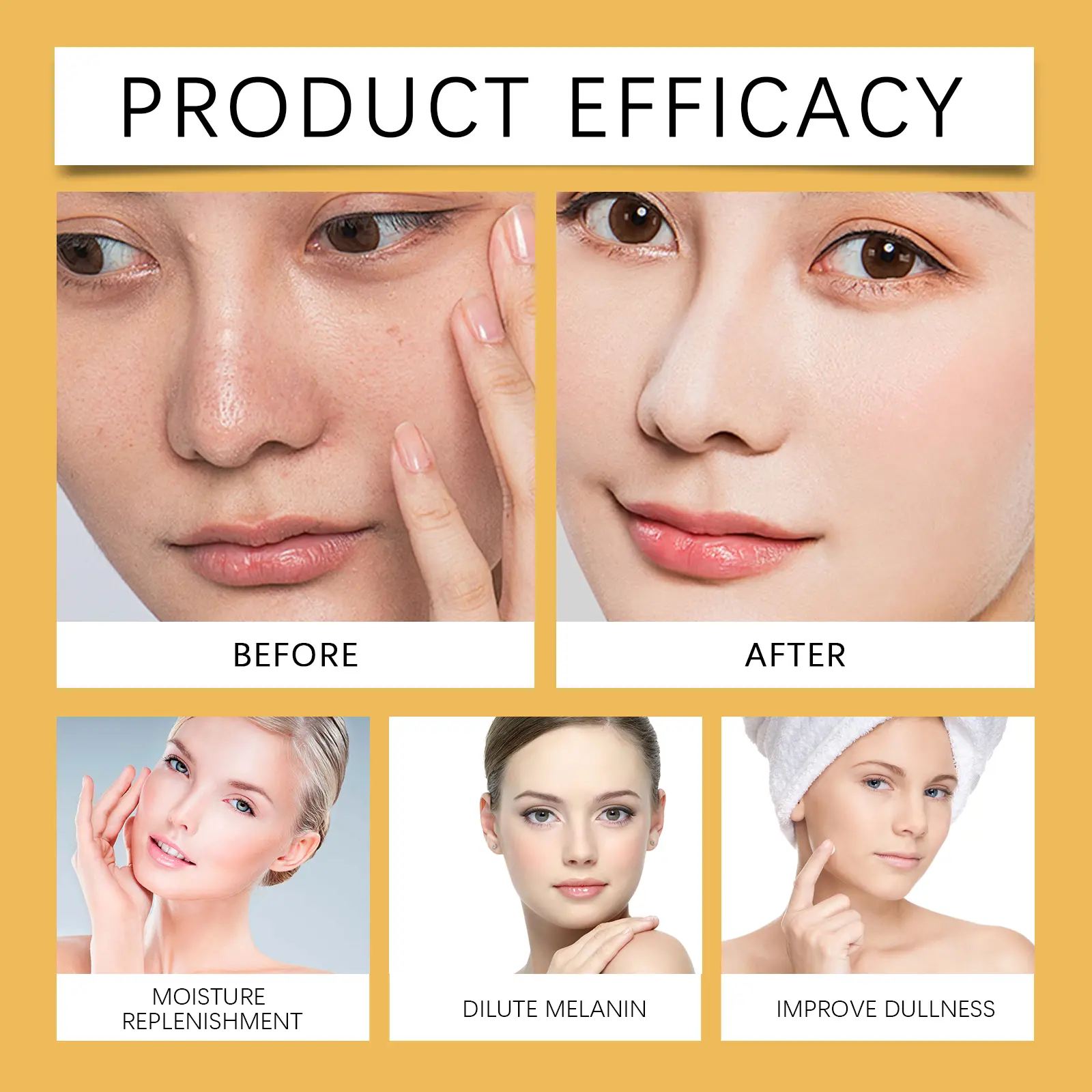 Brightening Moisturizer Cream for Dull Skin with Vitamin C & Niacinamide - West&Month 9 skin care cream improve dull brighten West Month 291 4789