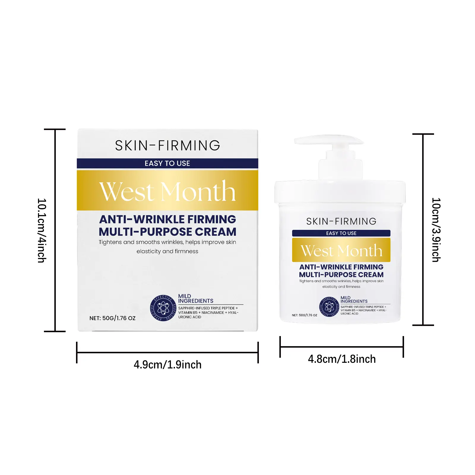 Firming & Moisturizing Body Cream for Skin Elasticity - West&Month 1 skin care cream moisturizing body cream West Month 508 7766
